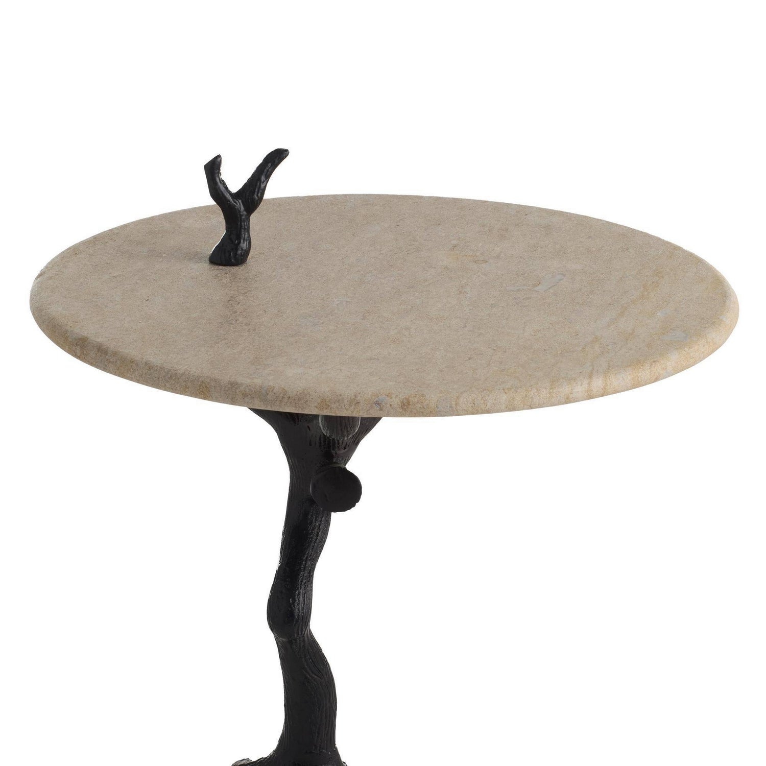 Arteriors - GDFEI04 - Table d'appoint - Daphne - Naturel/Bronze