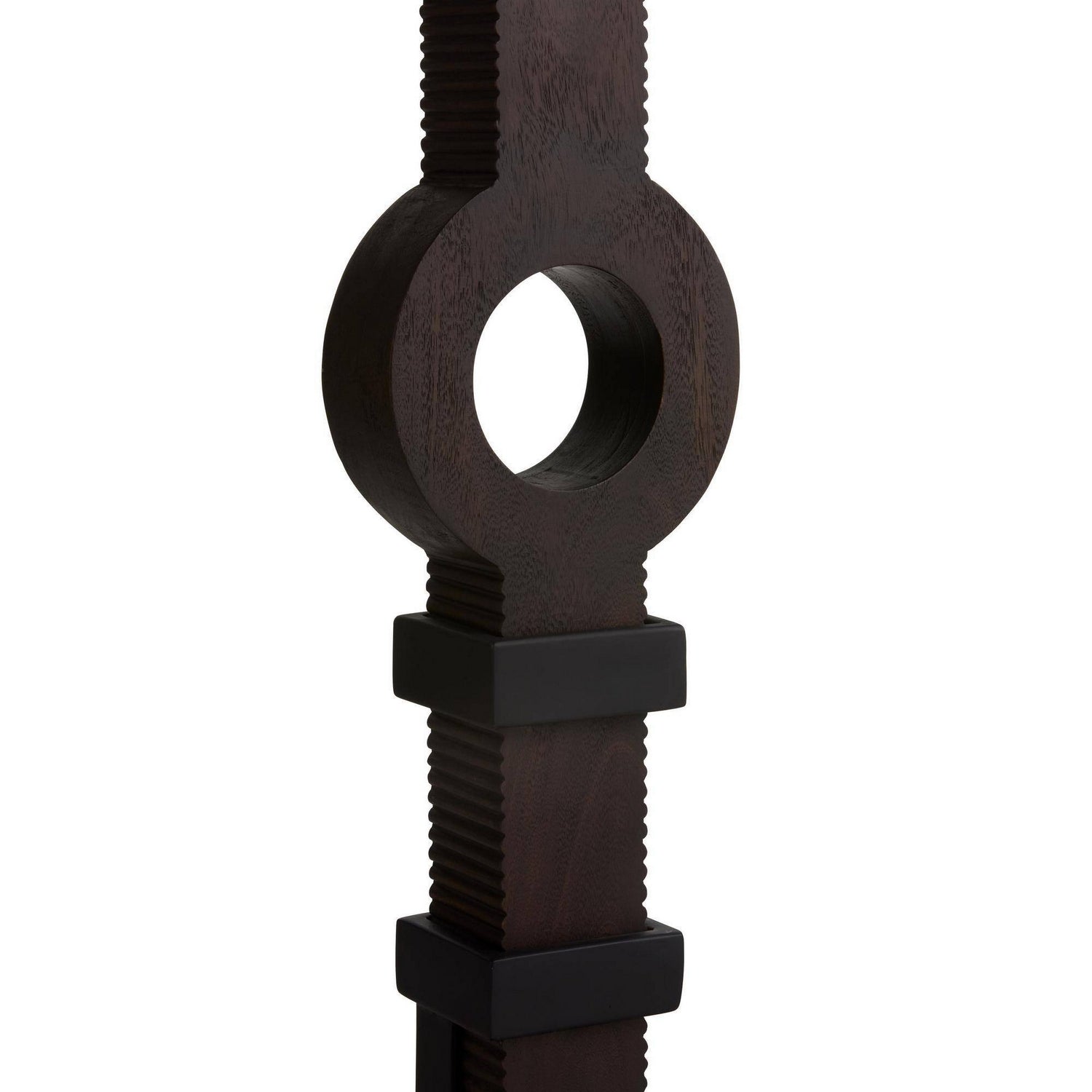 Arteriors - GDPFI03 - Lampadaire à deux lumières - Totem - Ébène/Bronze