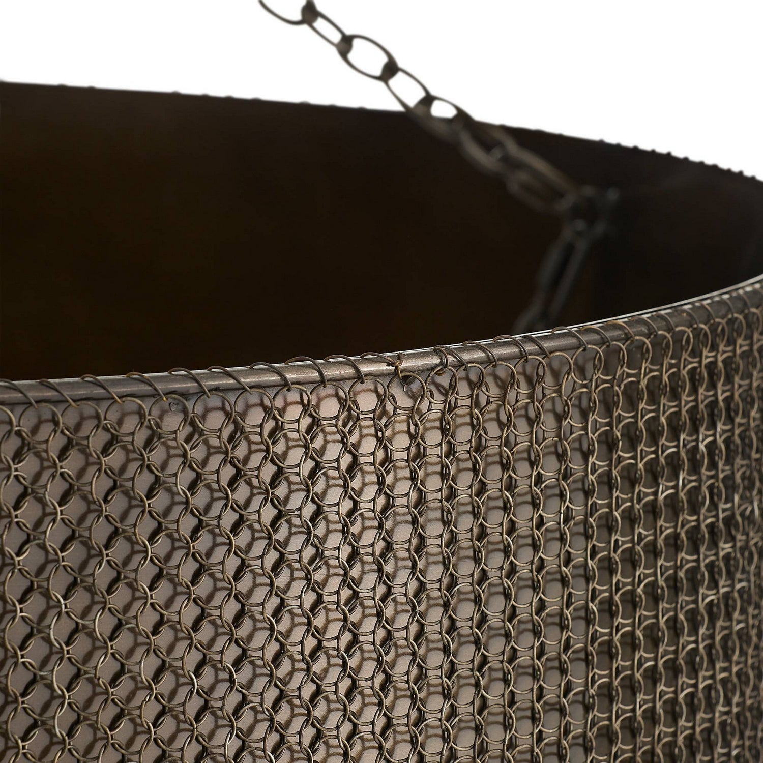Arteriors - DMI31 - Six Light Chandelier - Hecche - Carbon/Bronze