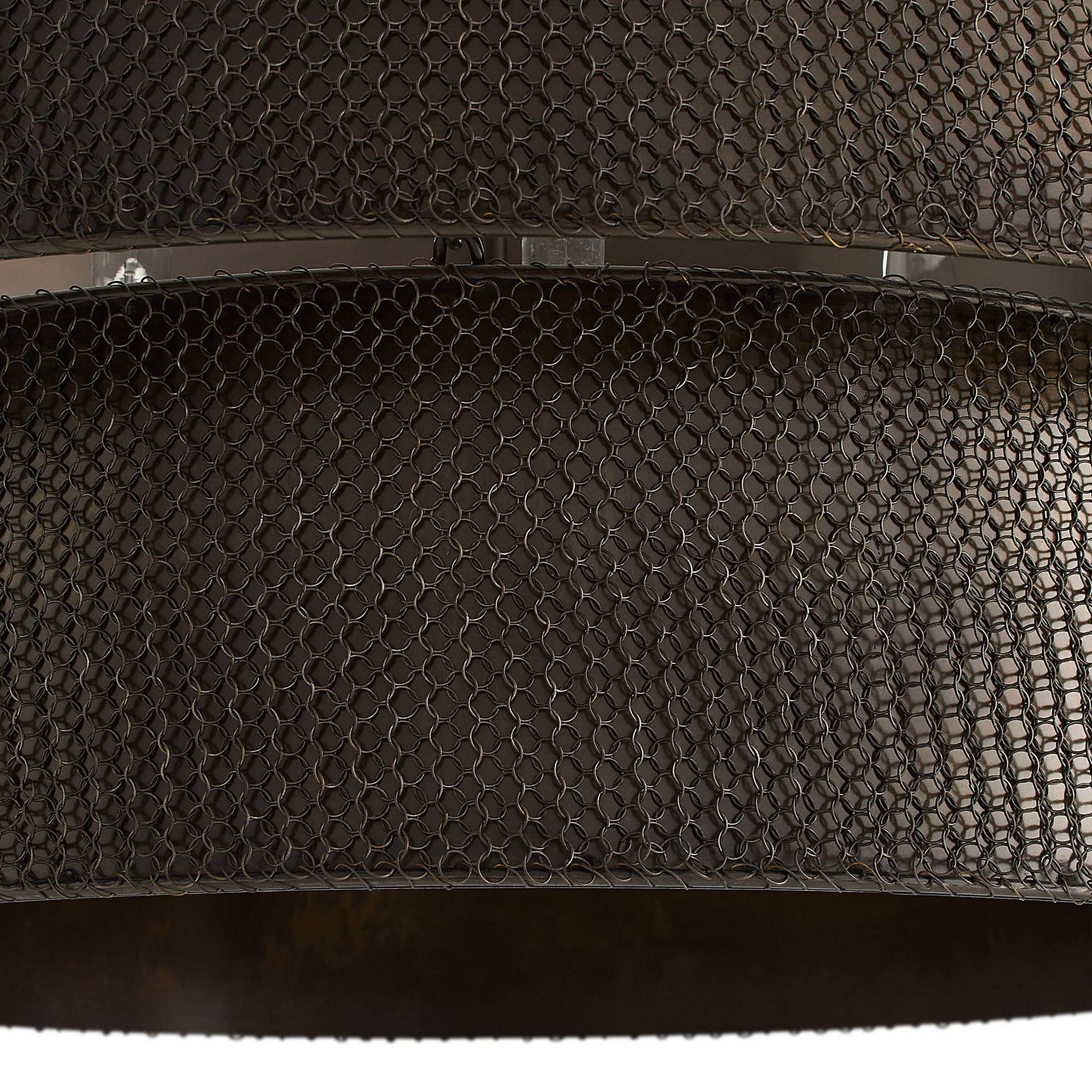 Arteriors - DMI31 - Six Light Chandelier - Hecche - Carbon/Bronze