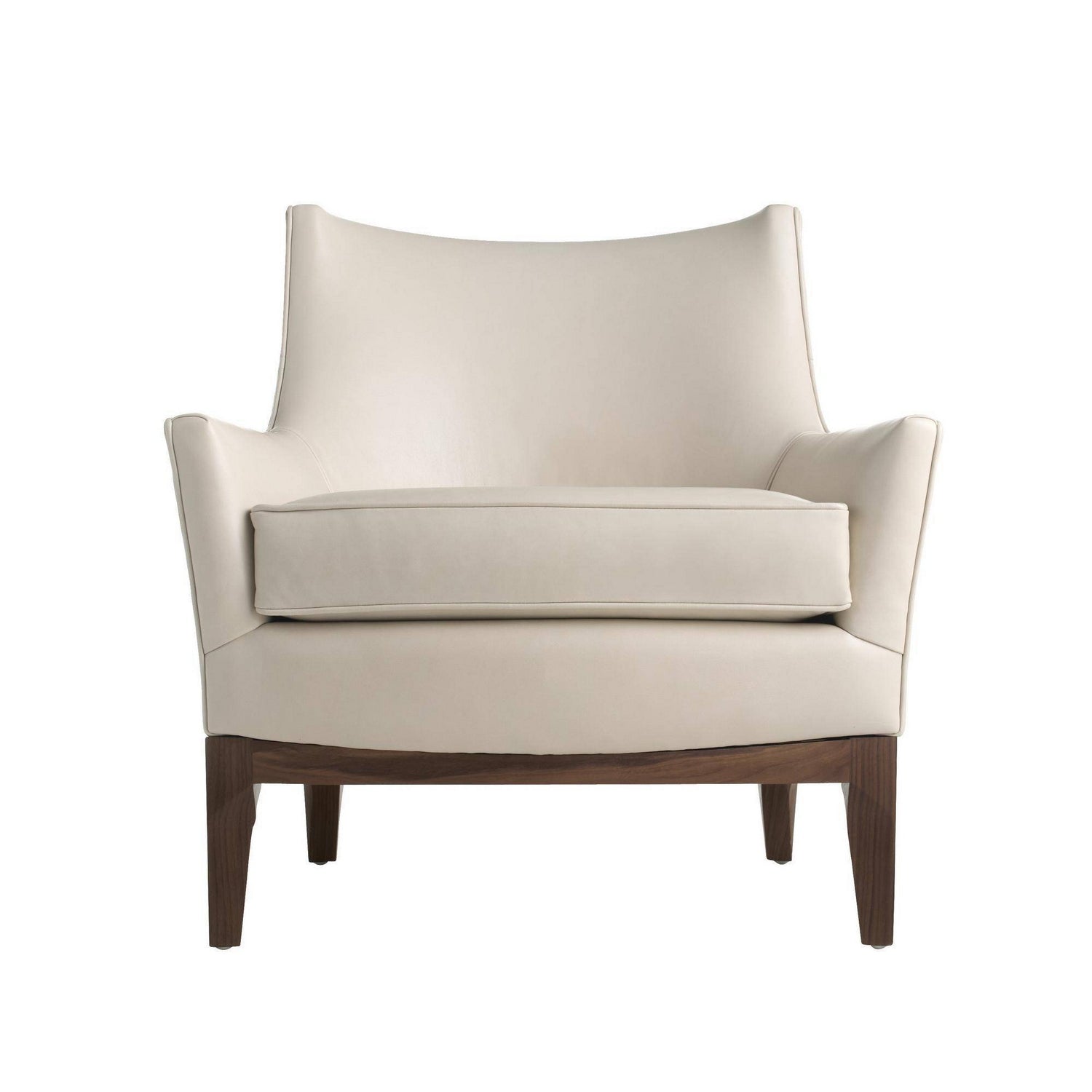 Arteriors - FRU17 - Chair - Ferguson - Ivory/Dark Walnut