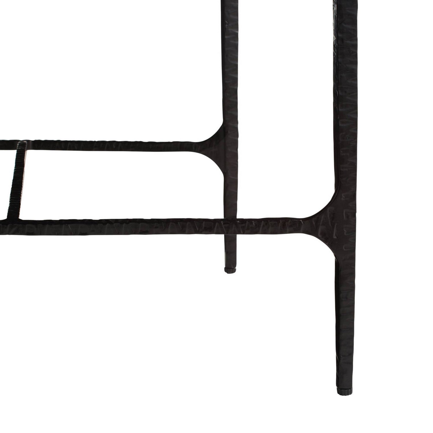 Arteriors - FSI30 - Bar Stool - Osbourne - Oxford White/Blackened Iron