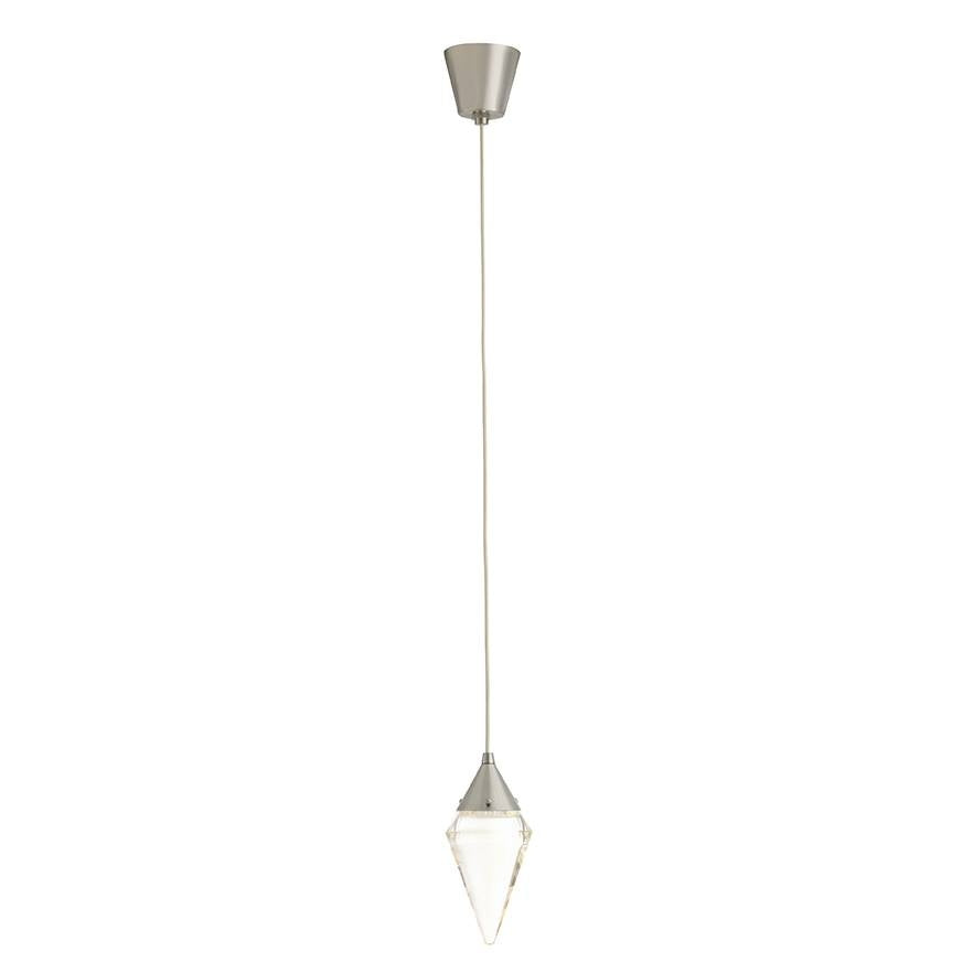 Arteriors DPC39 Berkley LED Pendant in Vintage Silver