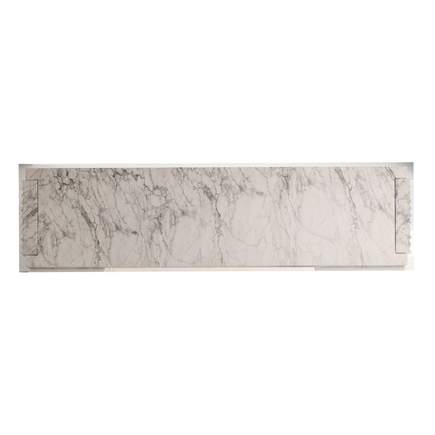 Arteriors - FLS13 - Console - Antonine - Faux marbre blanc