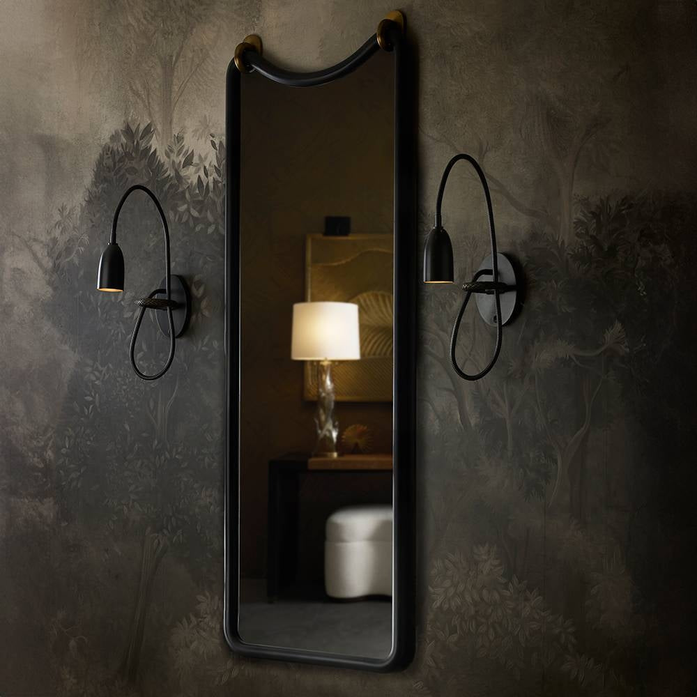 Arteriors GDWMI06 Paloma Mirror in Bronze/Antique Brass