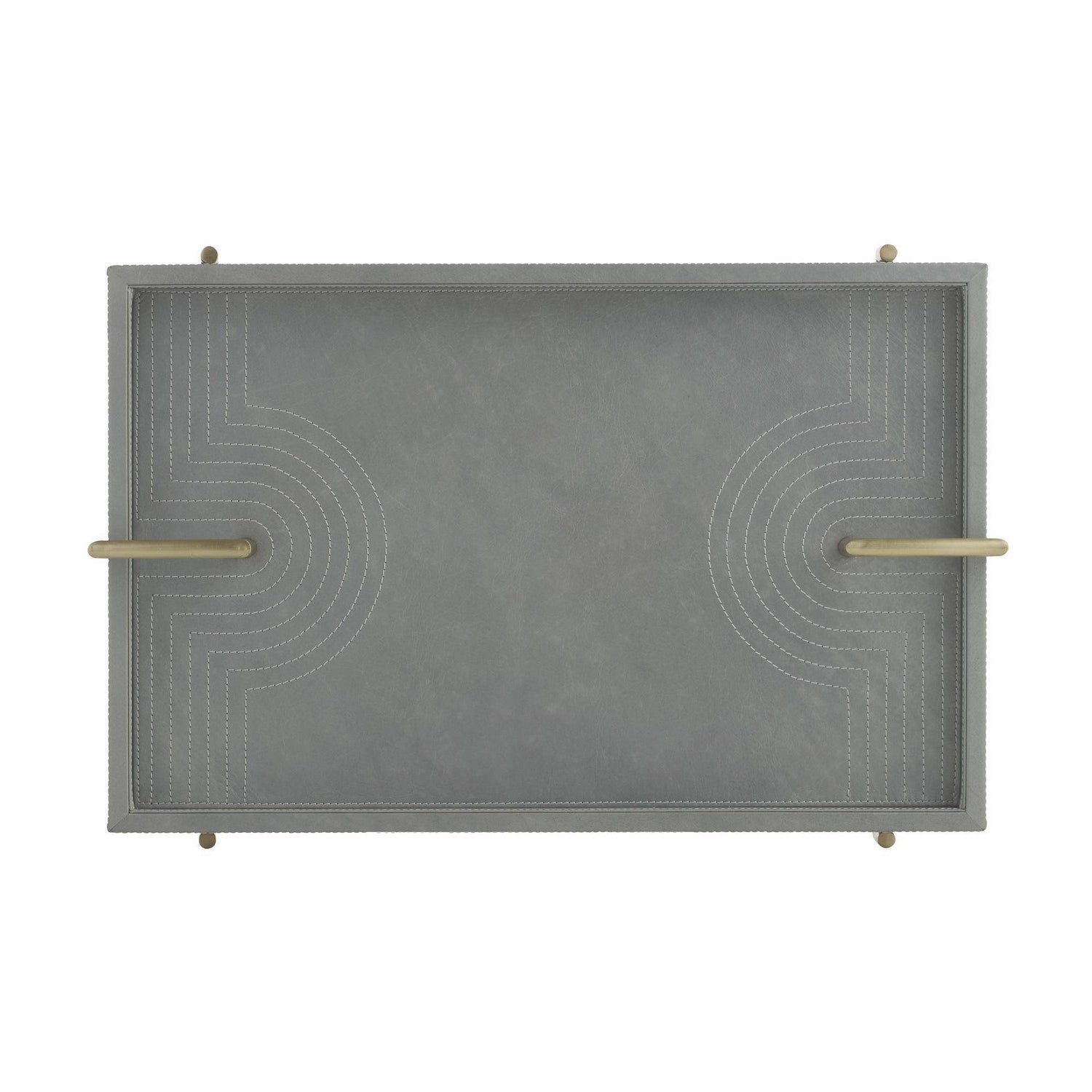Arteriors - AYI20 - Plateau - Arcus - Genévrier/Laiton antique