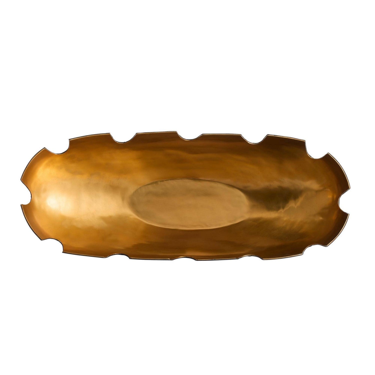 Arteriors - ATI13 - Centre de table - Triomphe - Bleu marine/Laiton antique