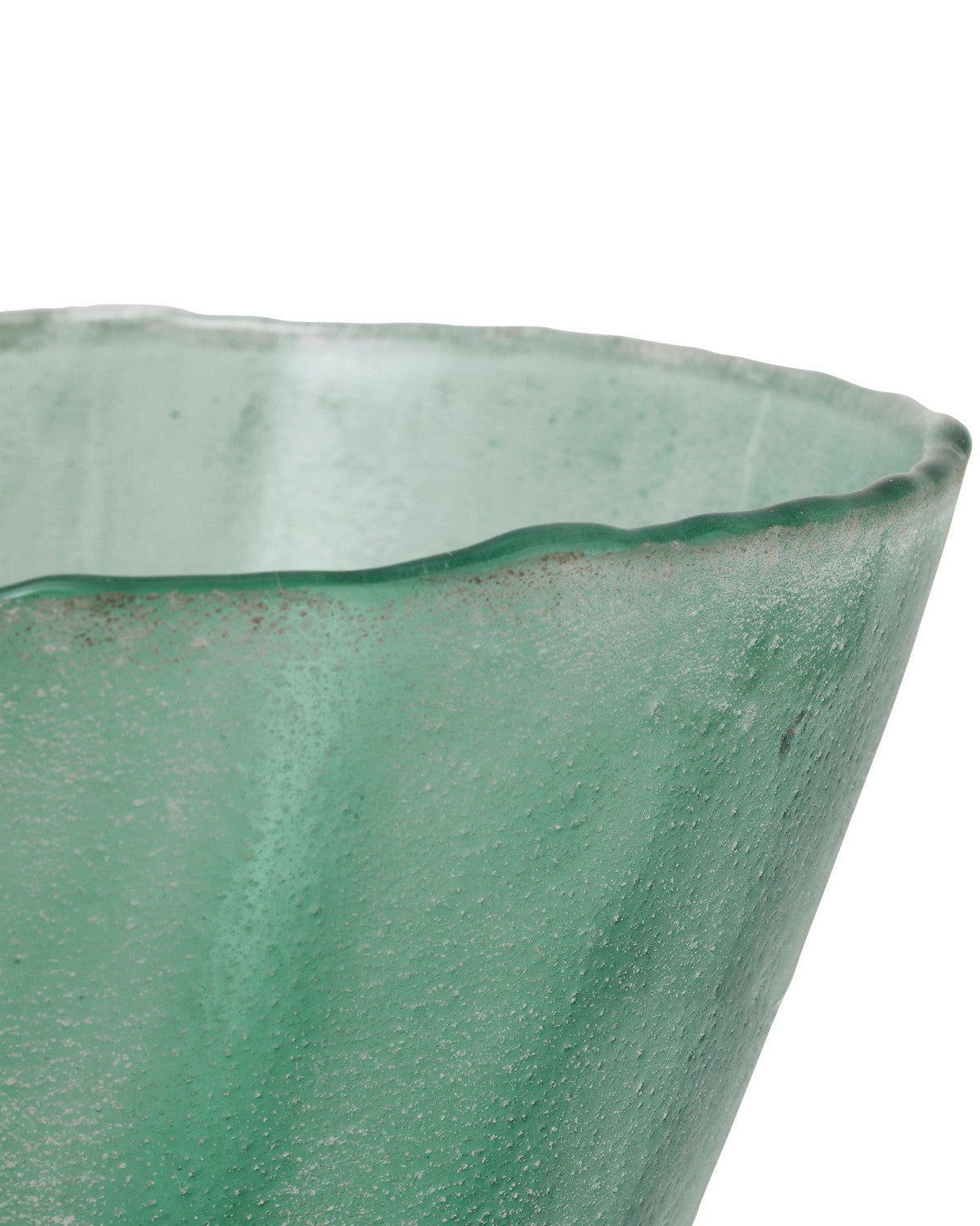Currey and Company 1200-1126 Seaworn Vase Set of 2 in Green