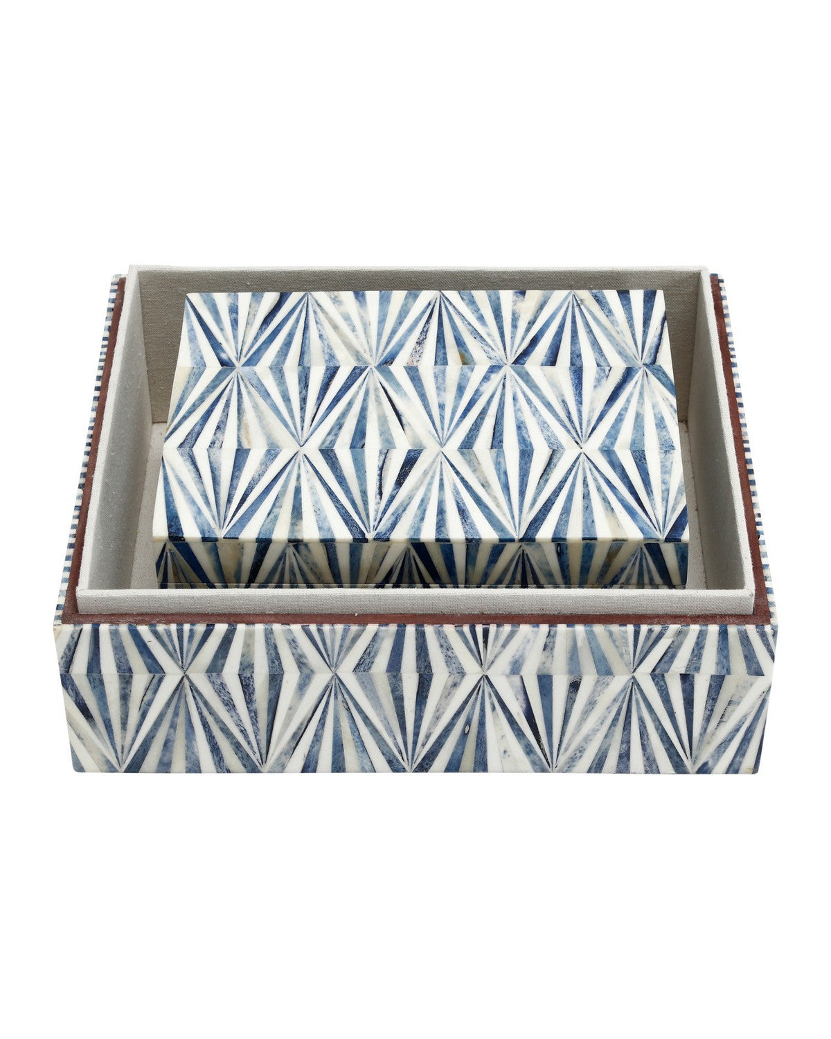 Coffret Colter Currey and Company 1200-1135 (2 pièces) bleu/blanc naturel
