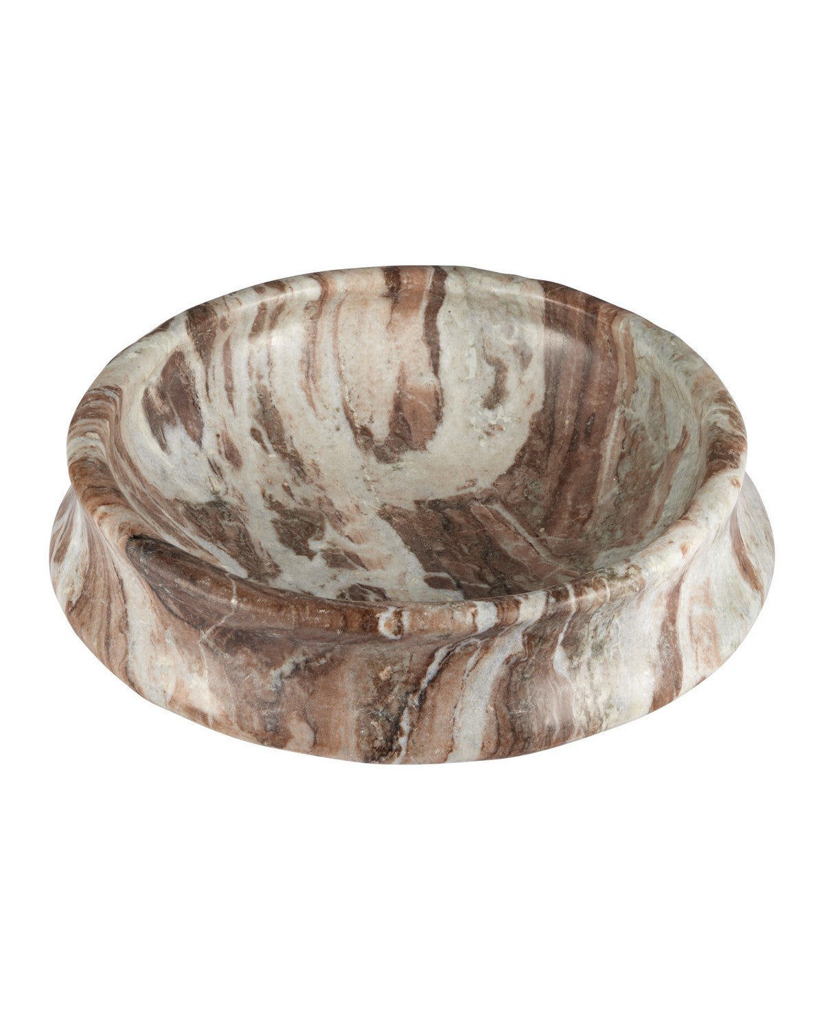 Bol Marrone Currey and Company 1200-1141 en brun naturel