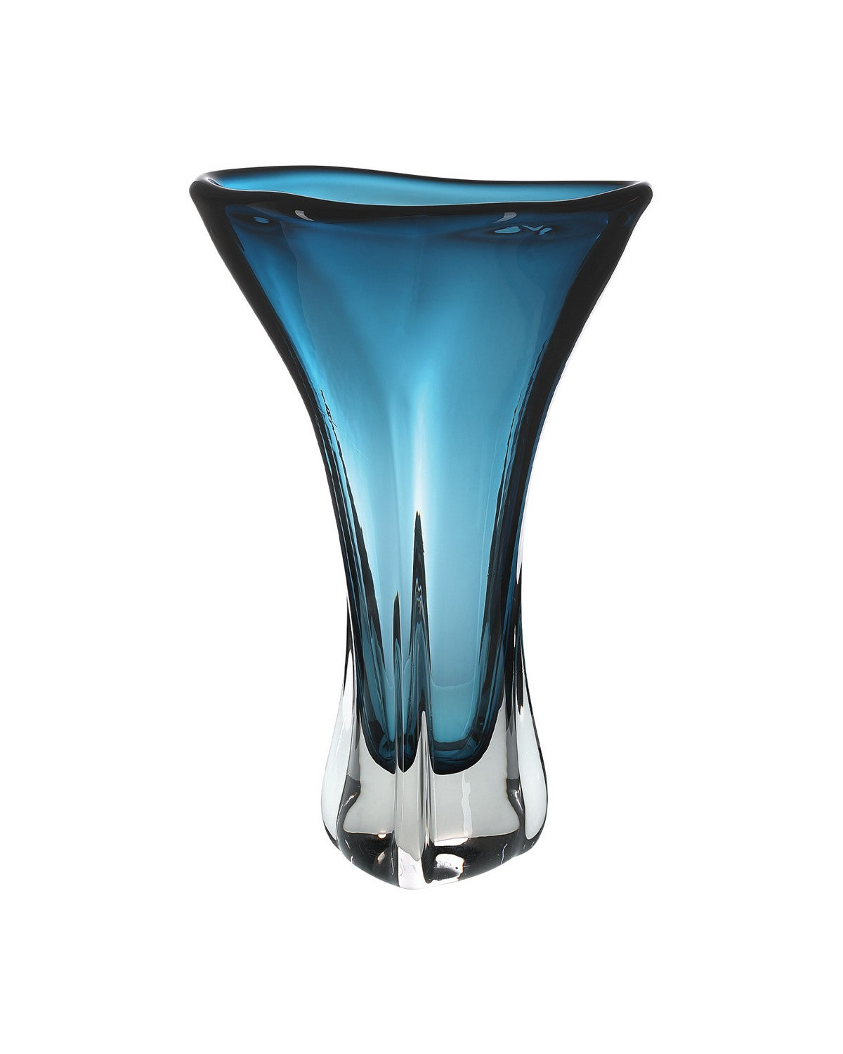 Vase Aubrey bleu de Currey and Company (réf. 1200-1150)