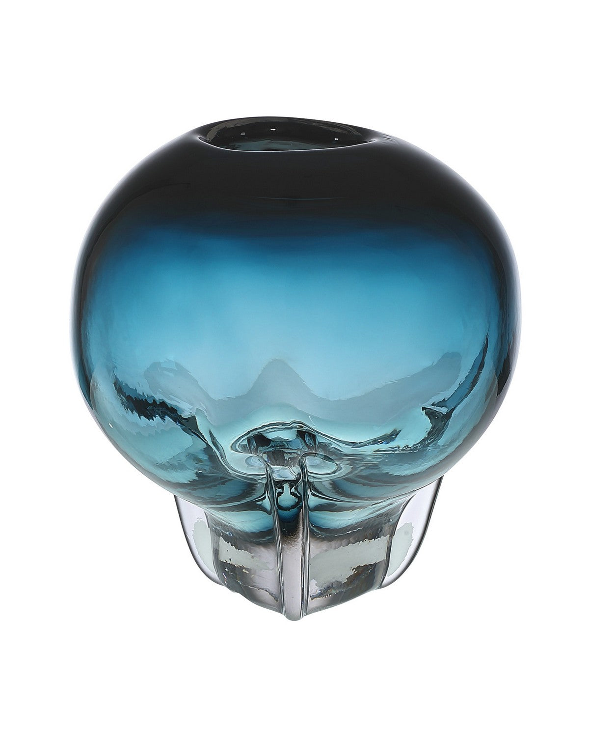 Vase Aubrey bleu de Currey and Company (réf. 1200-1151)