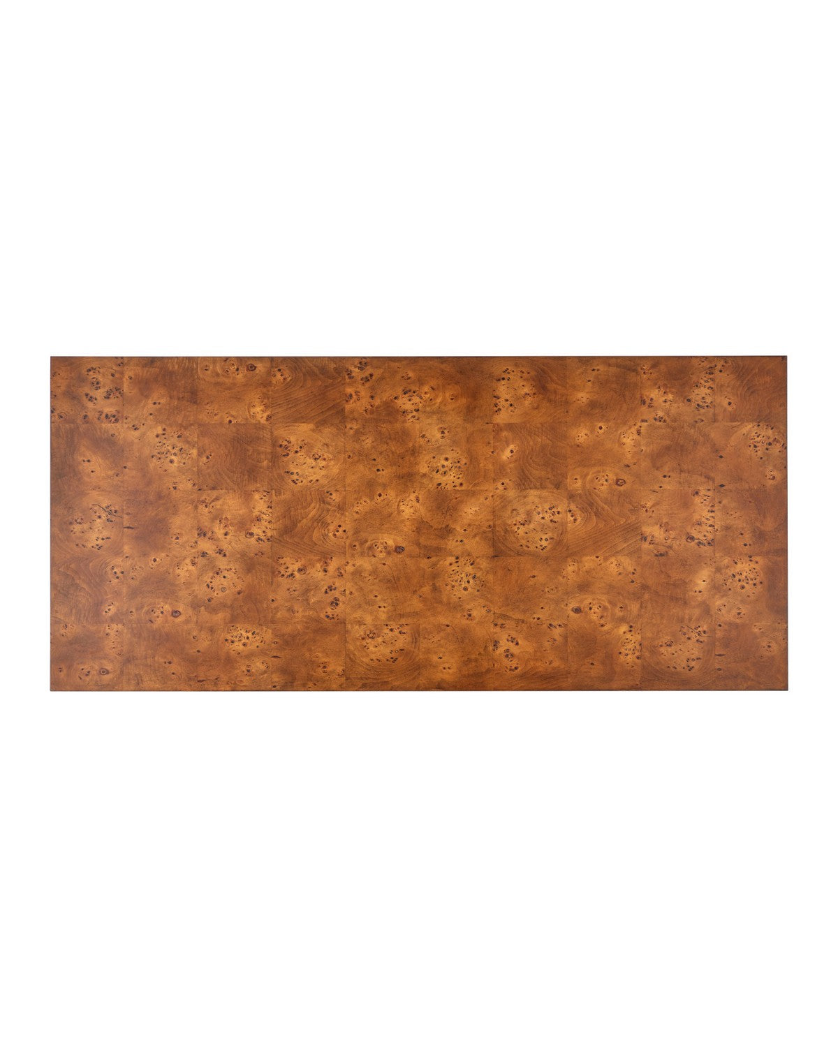 Currey and Company 3000-0343 Evie Writing Desk in Mappa Burl/Brass