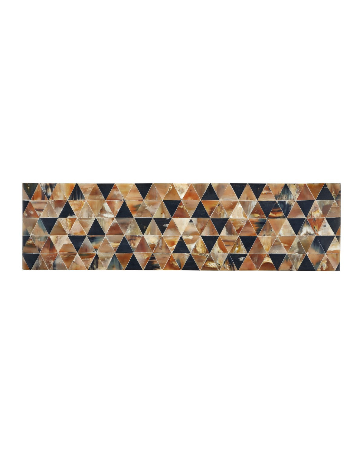 Console Brewster 4000-0267 de Currey and Company, coloris brun naturel et noir