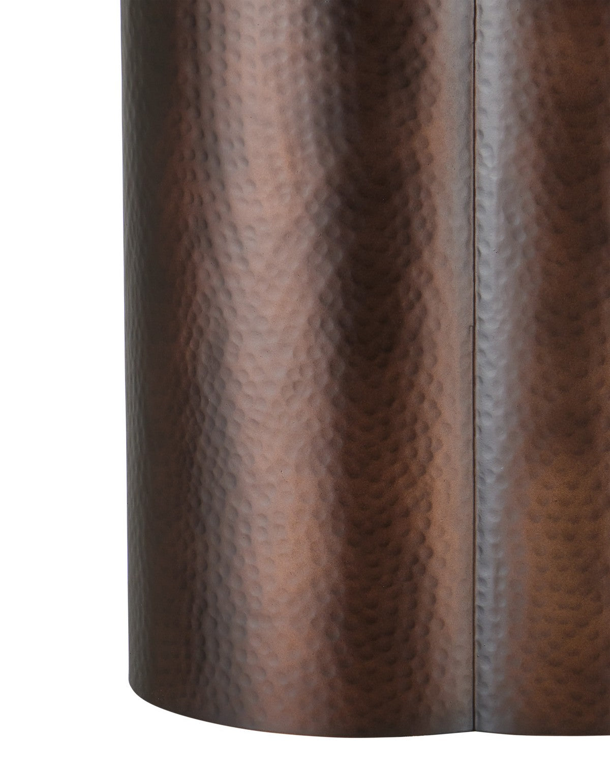 Table d'appoint Trebol 4000-0272 de Currey and Company, en bronze