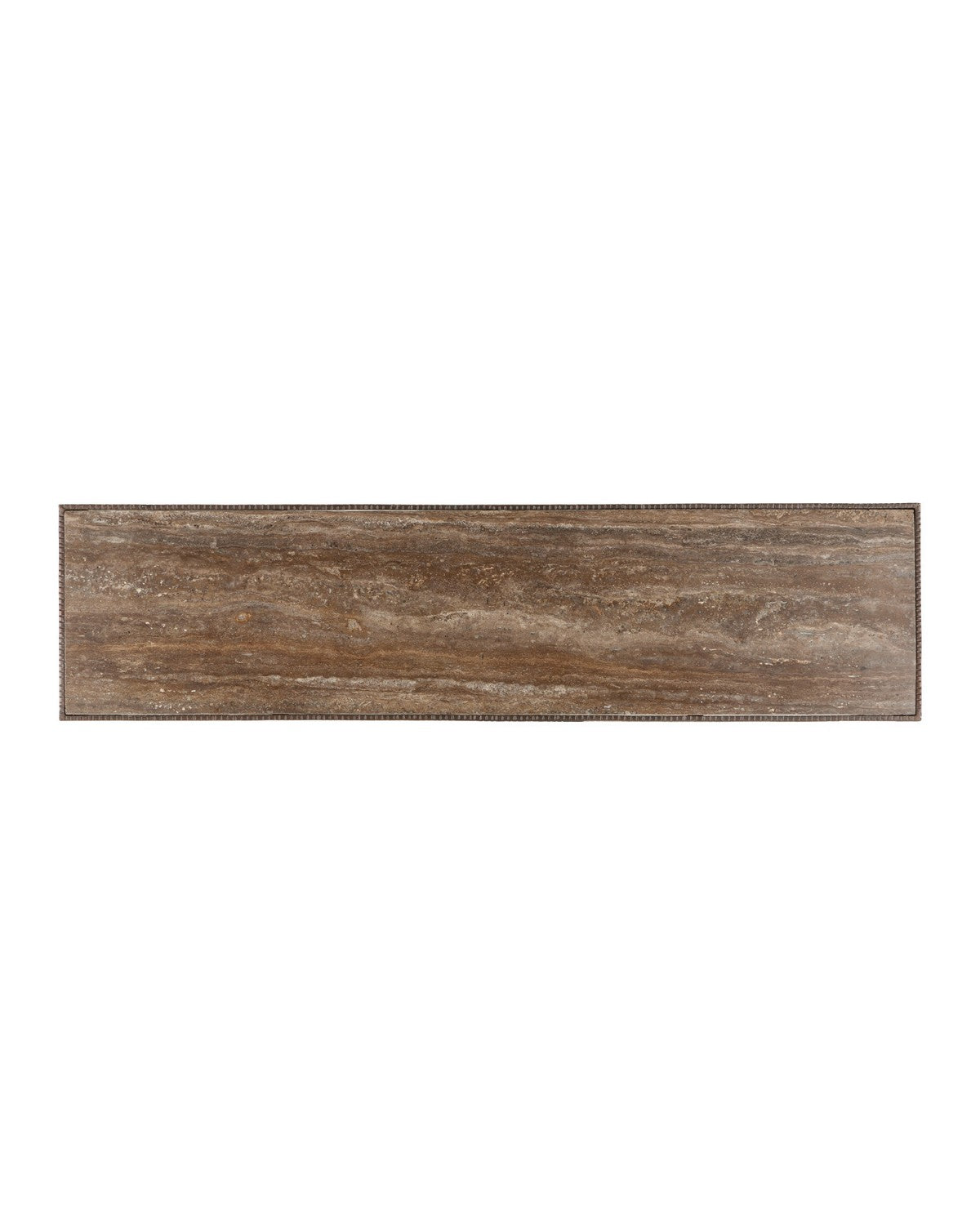 Table console Ampleur Currey and Company 4000-0277 en bronze rustique/naturel