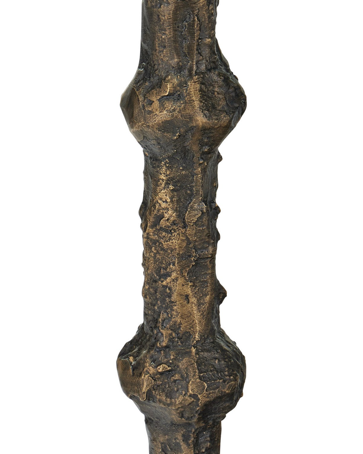 Table d'appoint Spalzato 4000-0284 de Currey and Company Laiton vieilliVerre ancien