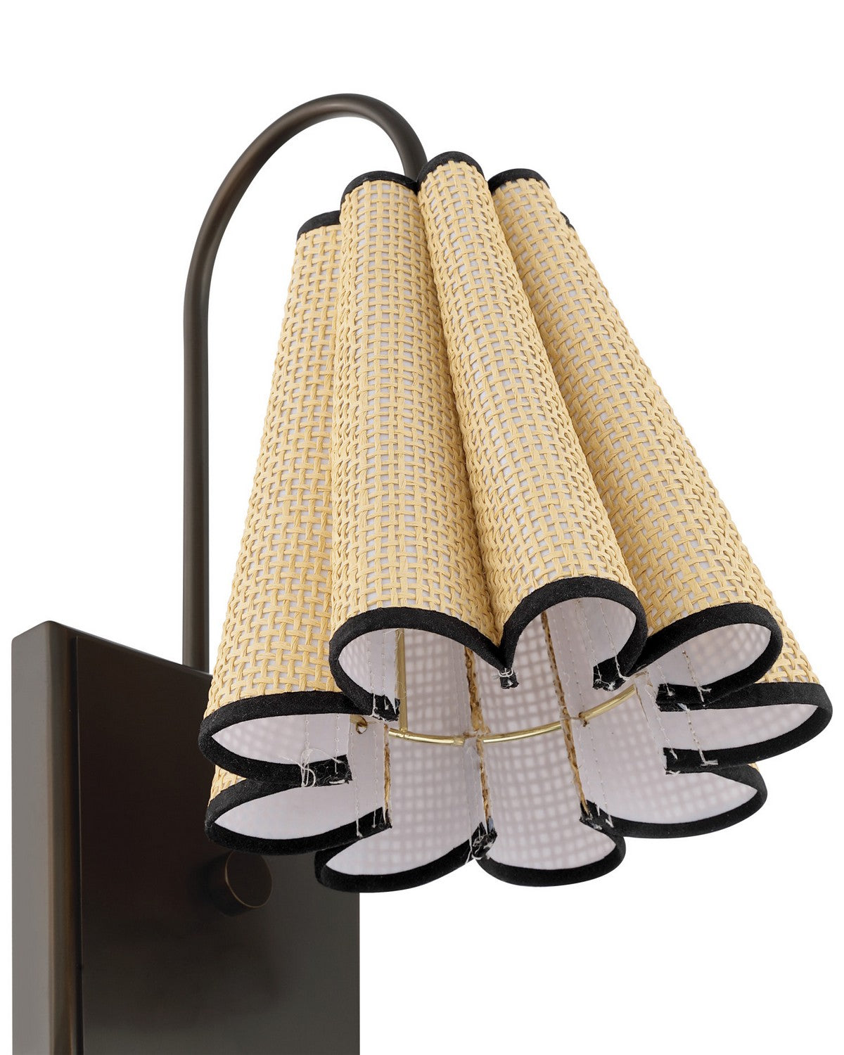 Currey et Compagnie 5000-0314 Blithe Murale en bronze naturel/foncé