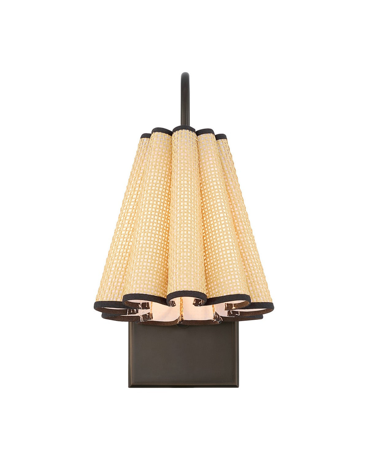 Currey et Compagnie 5000-0314 Blithe Murale en bronze naturel/foncé