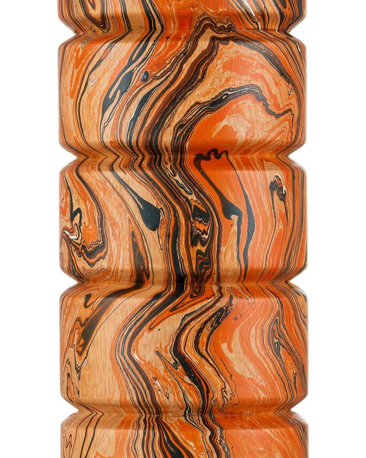 Currey and Company 6000-1087 Crantock Lampe de table en orange marbré