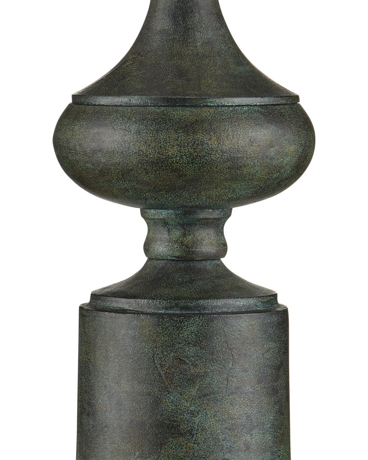 Currey et Compagnie 6000-1098 Virgile Lampe de table en vert-de-gris