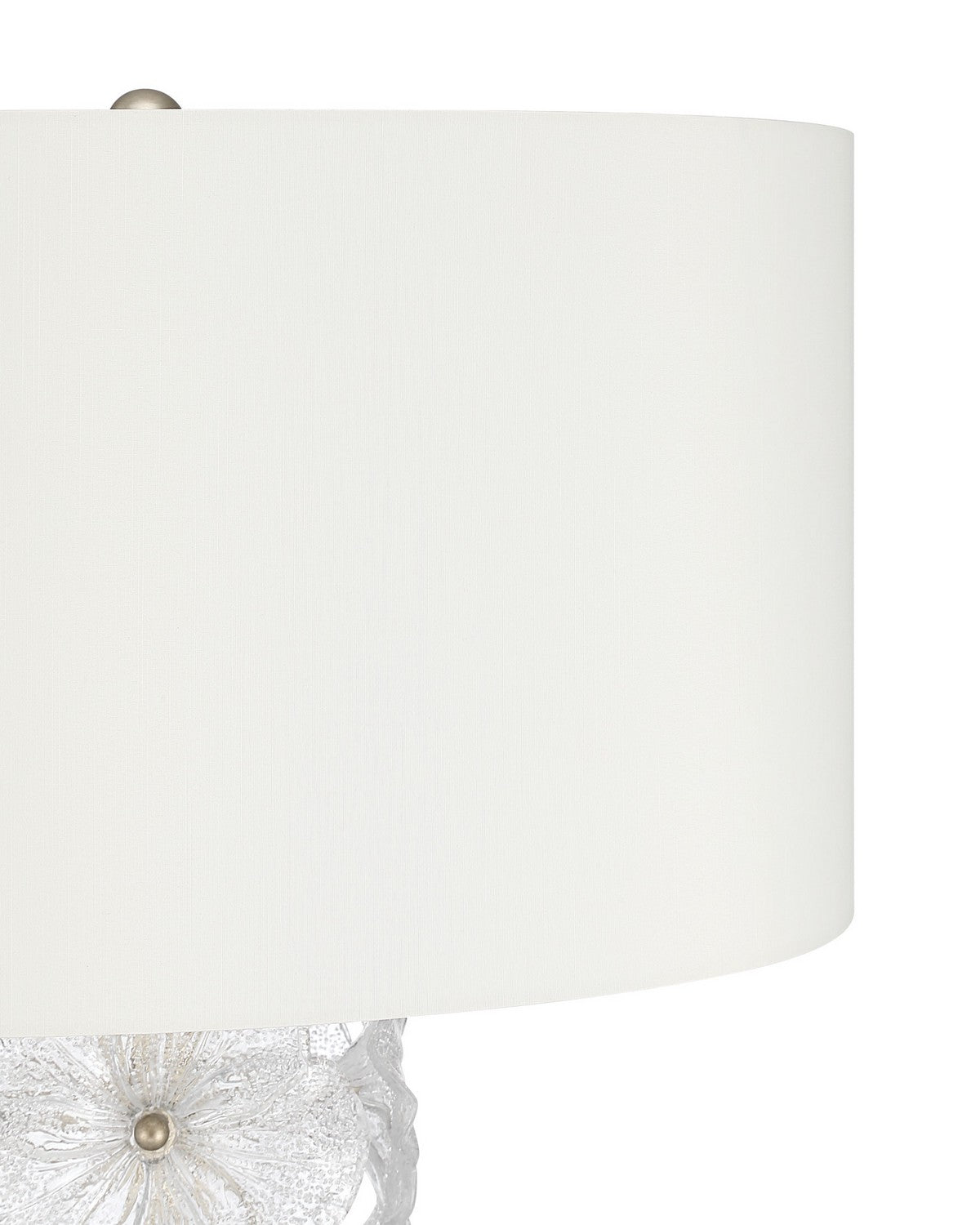 Currey and Company 6000-1110 Mallow Lampe de table en clair/champagne