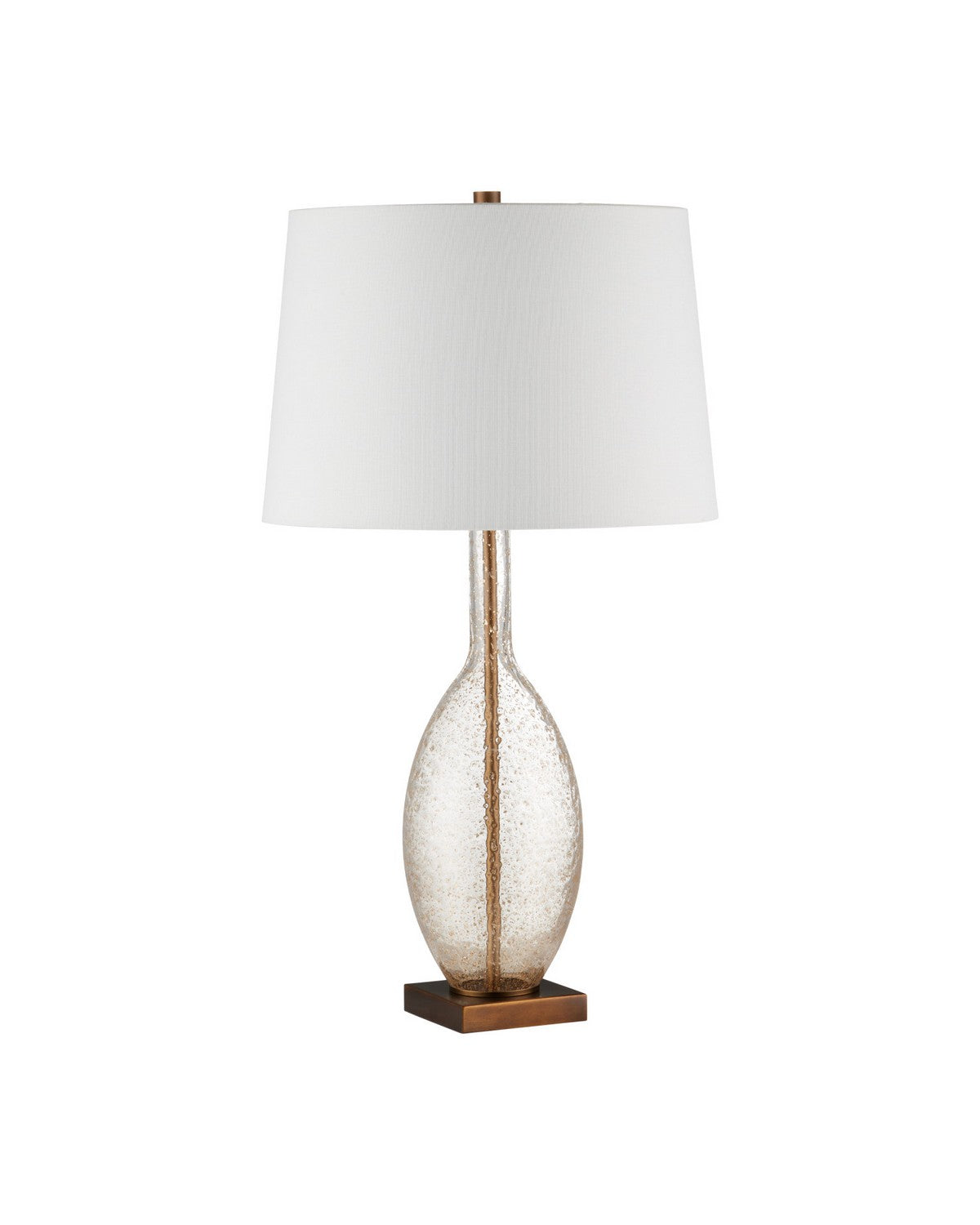 Currey and Company 6000-1119 Adularia Lampe de table mouchetures dorées/bronze foncé