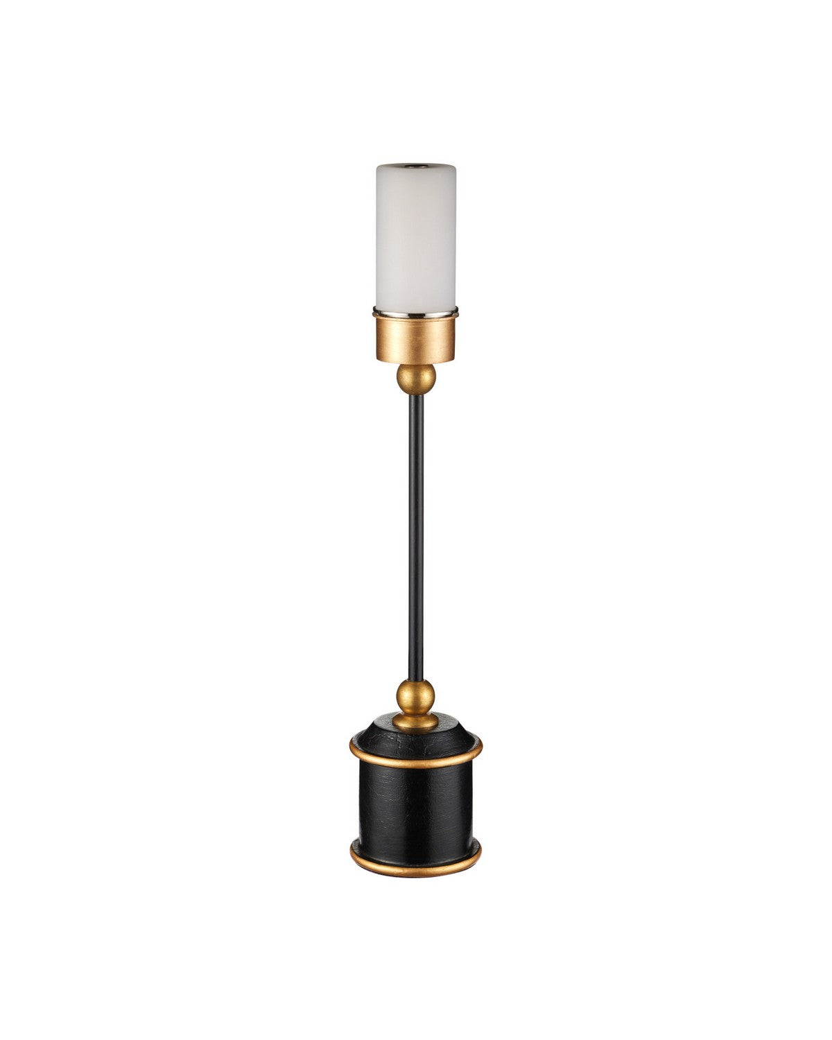 Currey and Company 6700-0036 Daphne sans fil Lampe de table en noir et or
