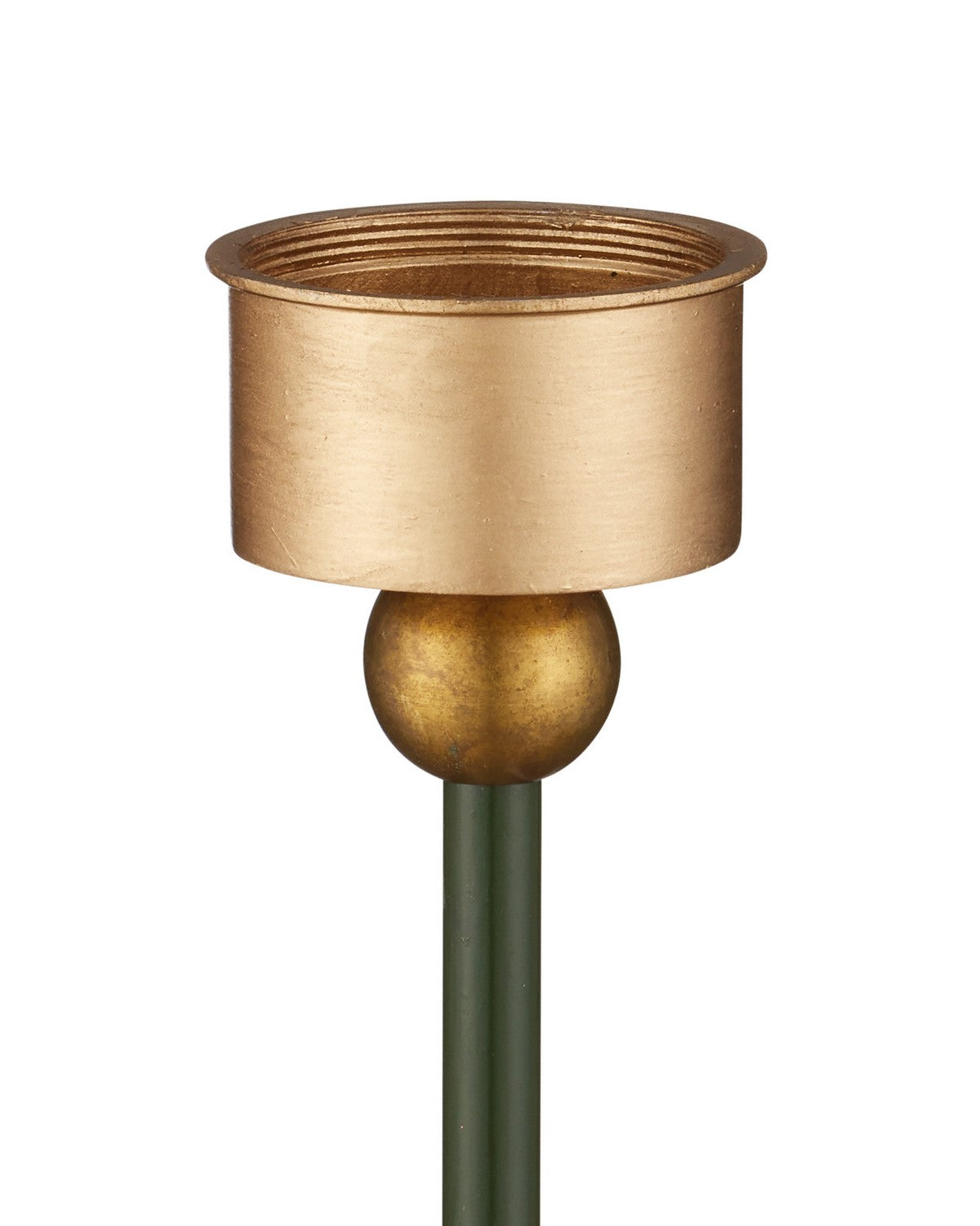Currey and Company 6700-0037 Daphne sans fil Lampe de table en vert/or