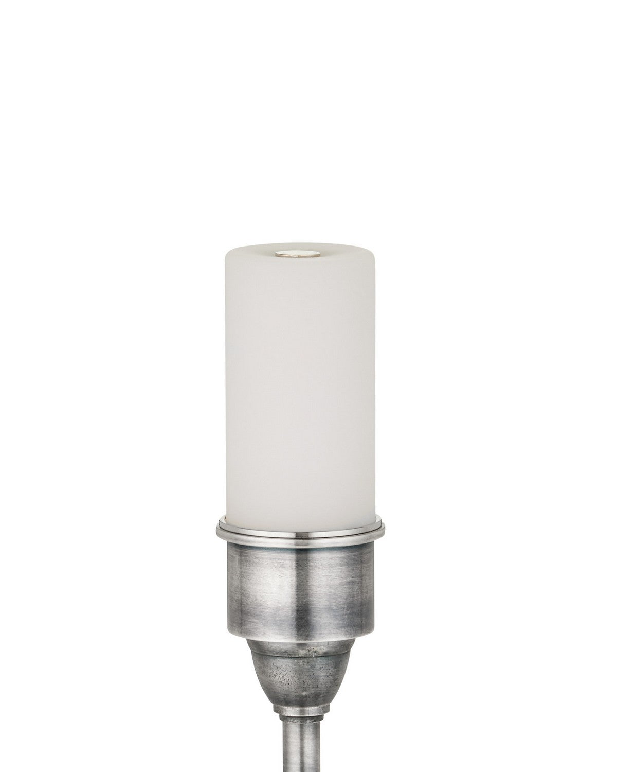Currey and Company 6700-0043 Volley Cordless Table Lamp in Antique Silver