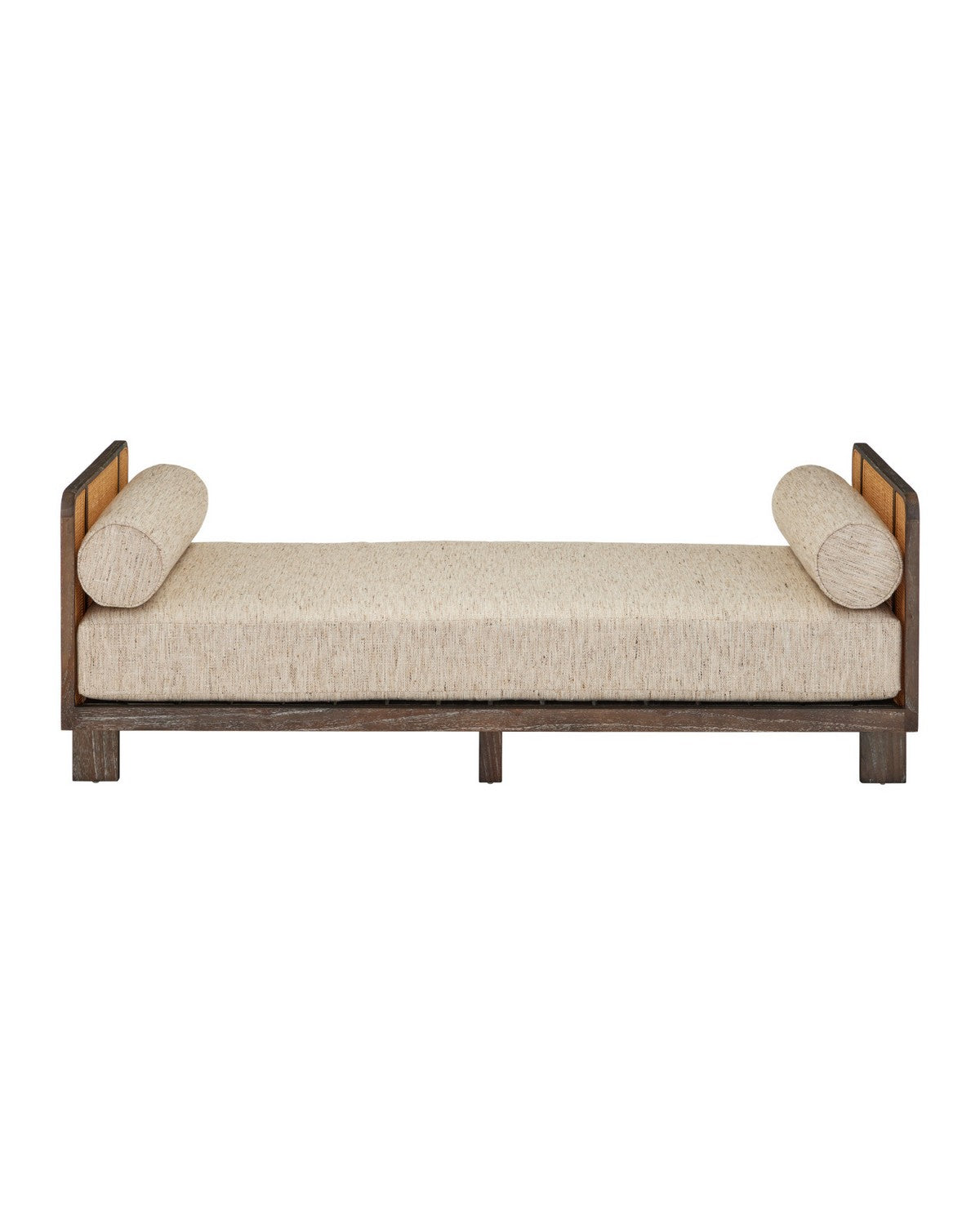 Currey and Company 7000-1112 Banc Celebes en coloris Autumn Toast/Natural