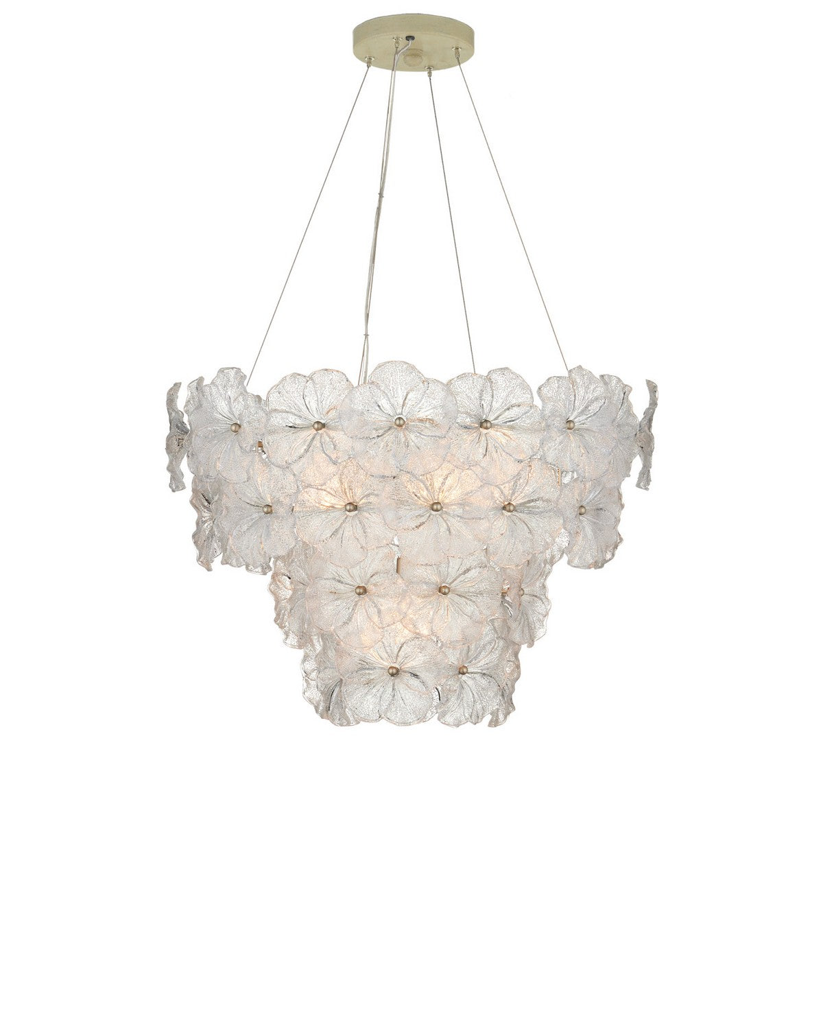 Currey and Company 9000-1467 Mallow Suspendu en clair/champagne