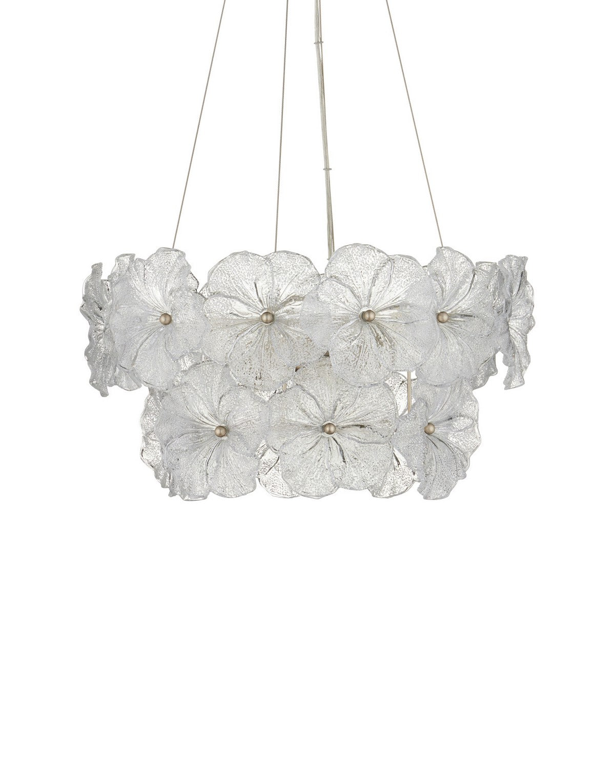 Currey and Company 9000-1468 Mallow Suspendu en clair/champagne