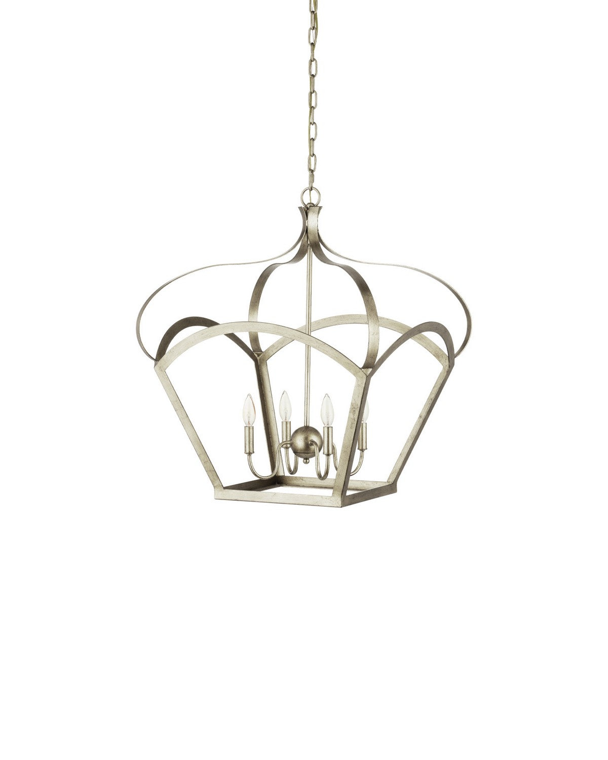 Currey and Company 9000-1488 Coronet Lantern in Champagne