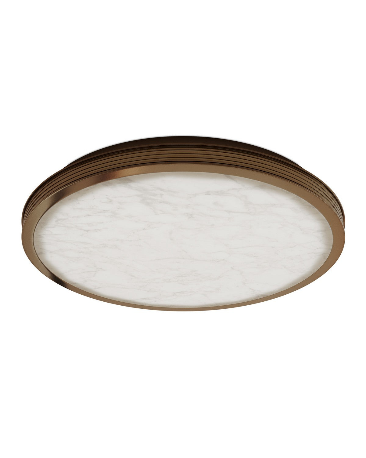 Currey and Company 9999-0090 Aydan Plafonnier en laiton naturel/brossé