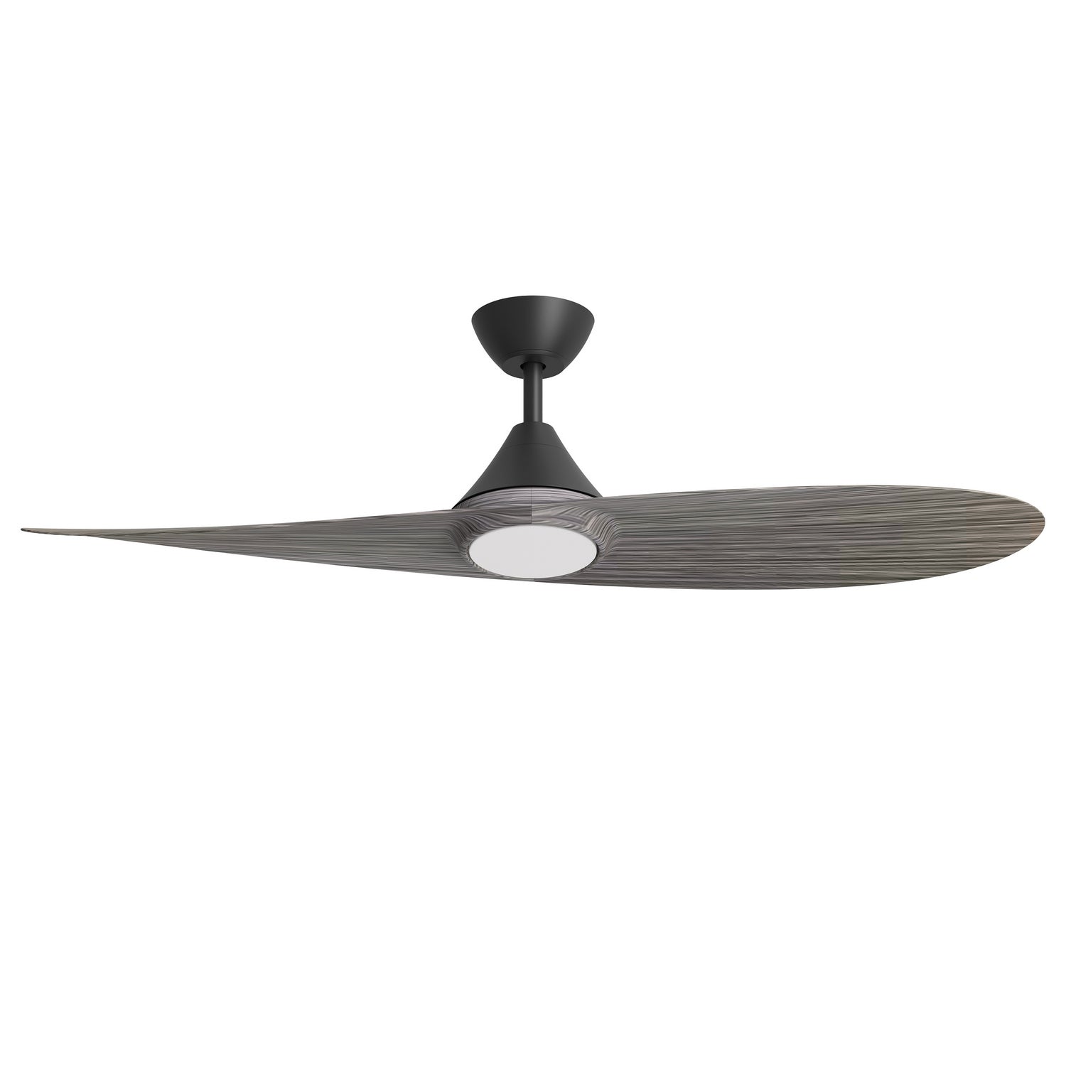 Maxim Lighting 88742WTBKGWD Surf Ceiling Fan in Black / Grey Wood