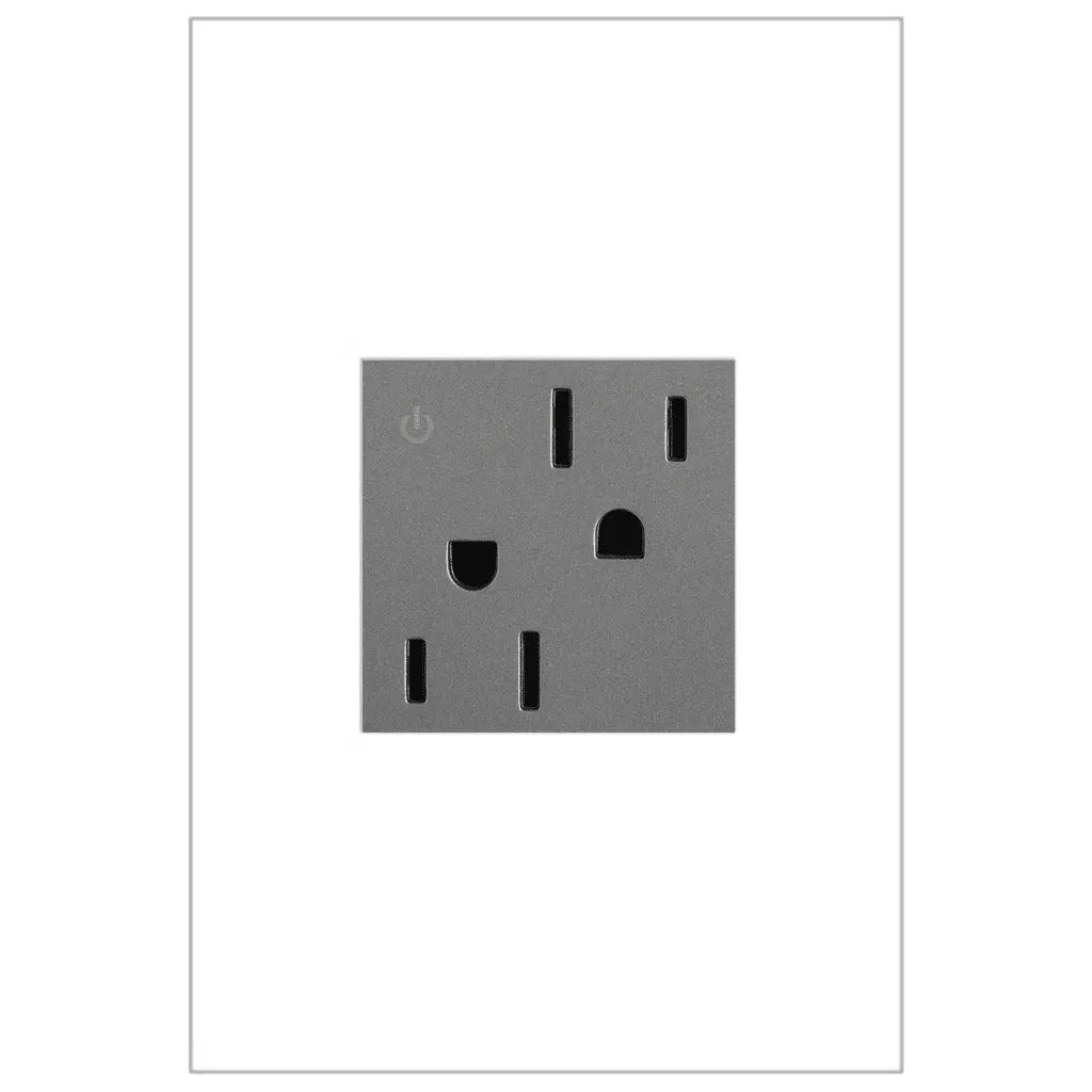 Legrand - adorne® 15A Tamper-Resistant Dual-Controlled Outlet - ARCD152M10 | Montreal Lighting & Hardware