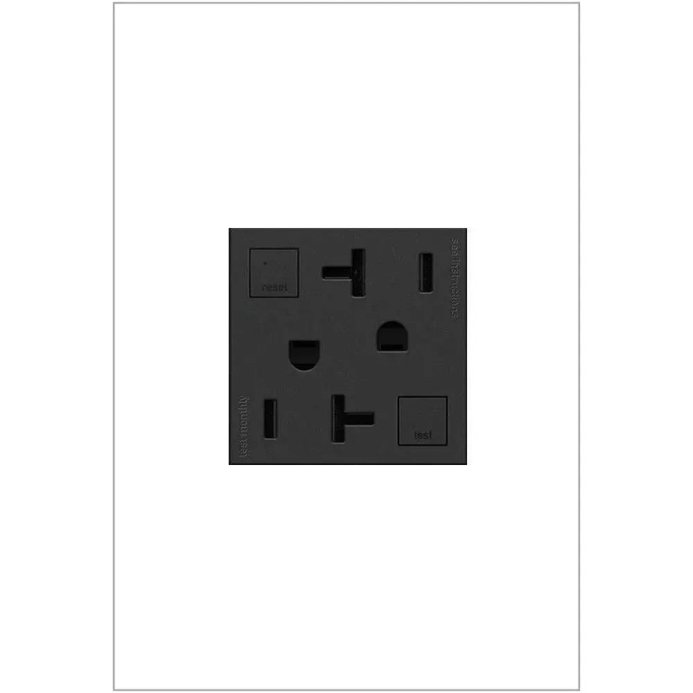 Legrand - adorne® 20A Tamper-Resistant Self-Test GFCI Outlet - AGFTR2202G4 | Montreal Lighting & Hardware
