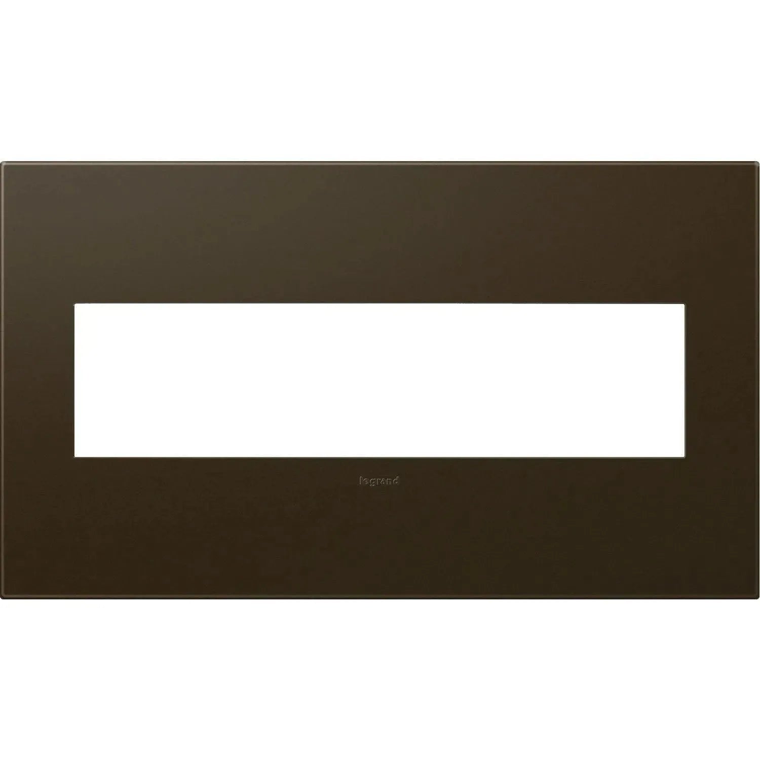 Legrand - adorne® Plastic Four-Gang Screwless Wall Plate - AWP4GBR4 | Montreal Lighting & Hardware