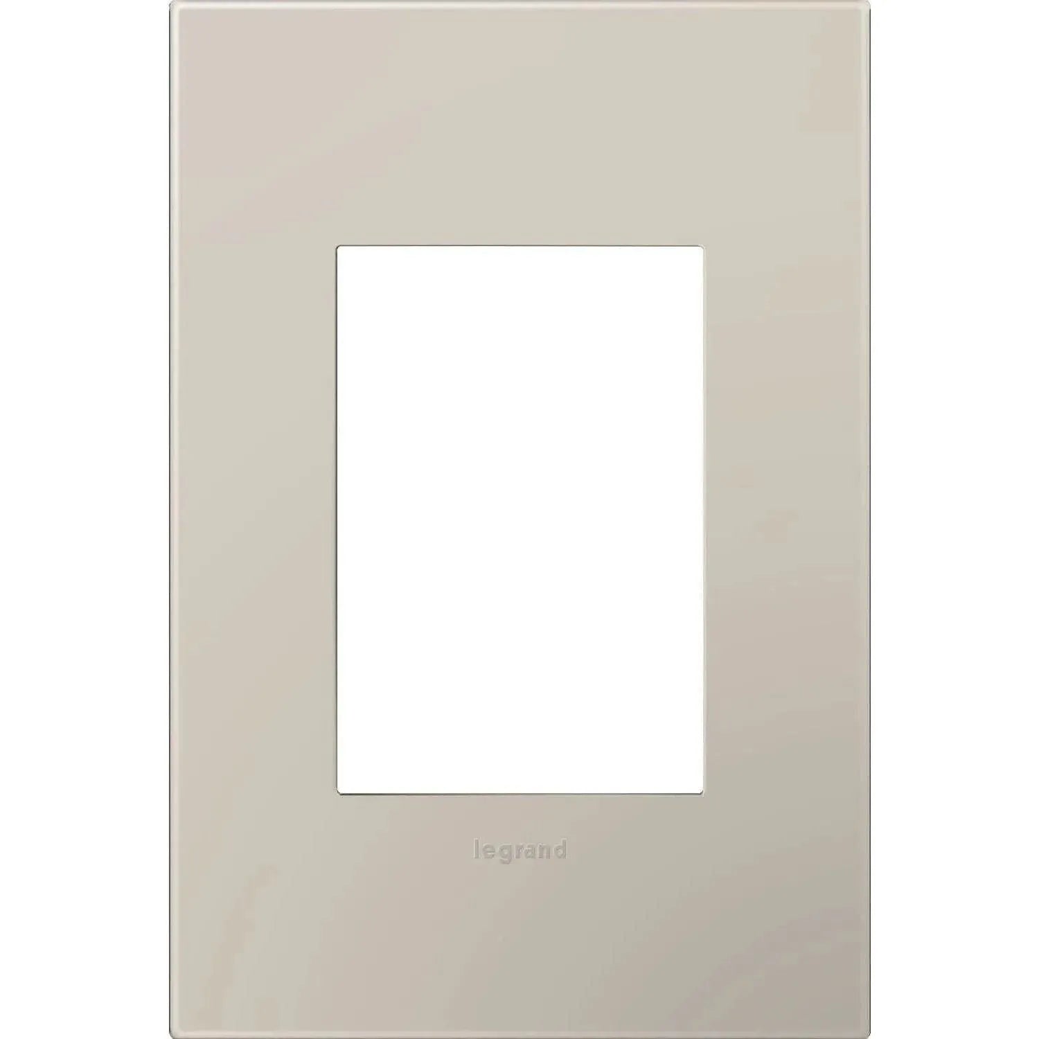 Legrand - adorne® Plastic One-Gang Plus Screwless Wall Plate - AWP1G3GG4 | Montreal Lighting & Hardware