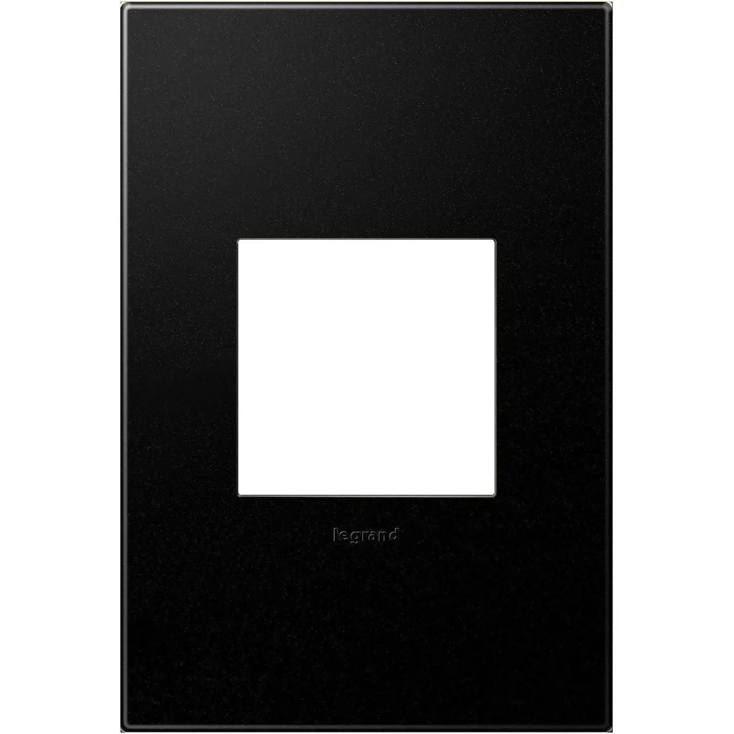Legrand - adorne® Plastic One-Gang Screwless Wall Plate - AWP1G2GR6 | Montreal Lighting & Hardware
