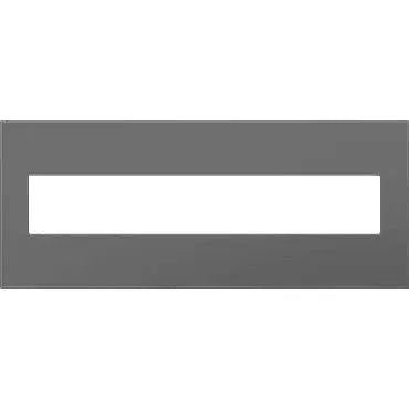 Legrand - adorne® Plastic Six-Gang Screwless Wall Plate - AWP6GMG1 | Montreal Lighting & Hardware