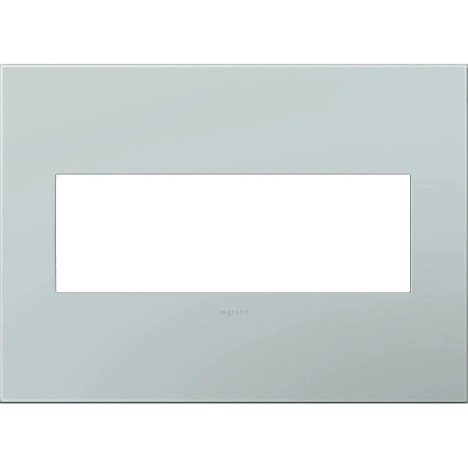 Legrand - adorne® Plastic Three-Gang Screwless Wall Plate - AWP3GBL4 | Montreal Lighting & Hardware