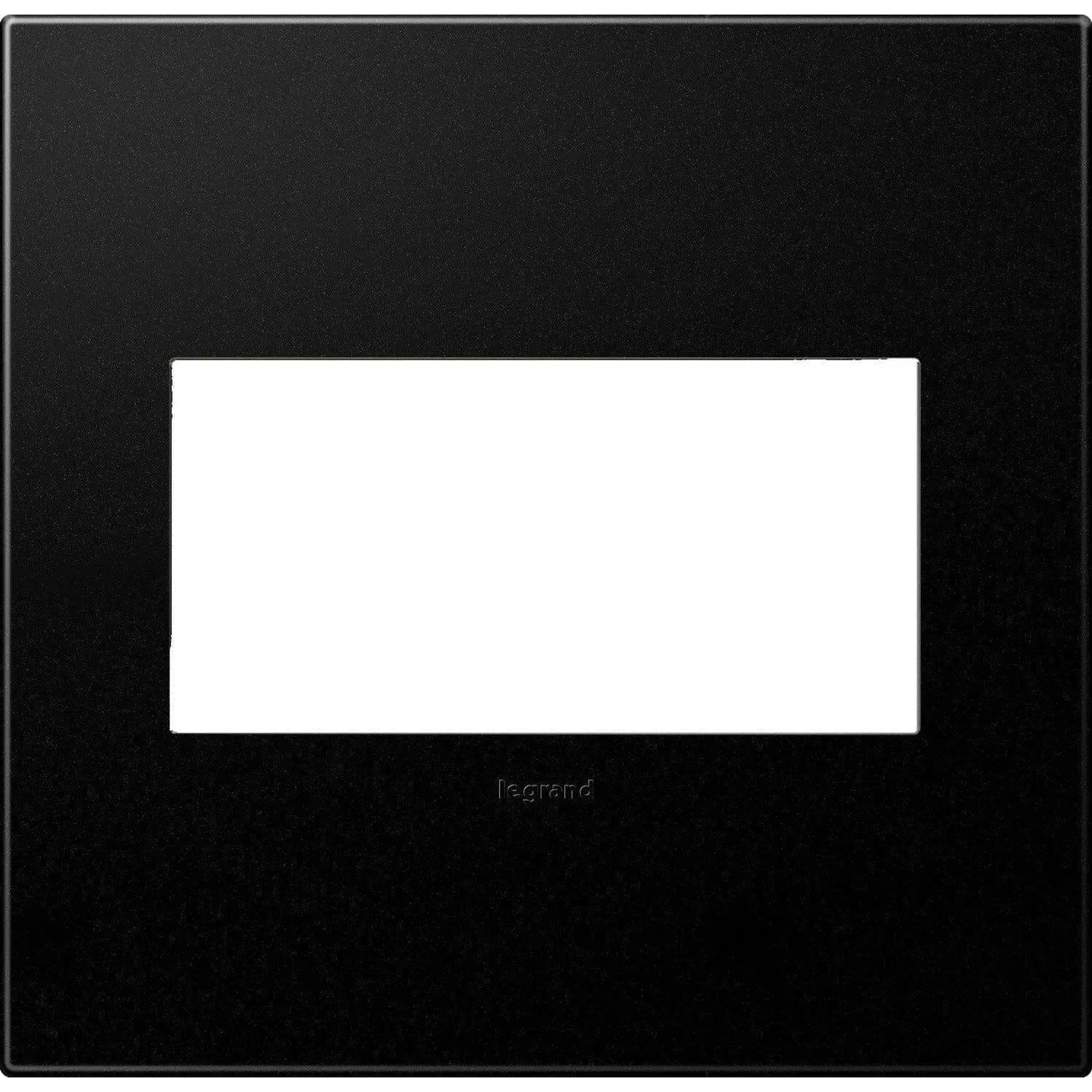 Legrand - adorne® Plastic Two-Gang Screwless Wall Plate - AWP2GGR4 | Montreal Lighting & Hardware