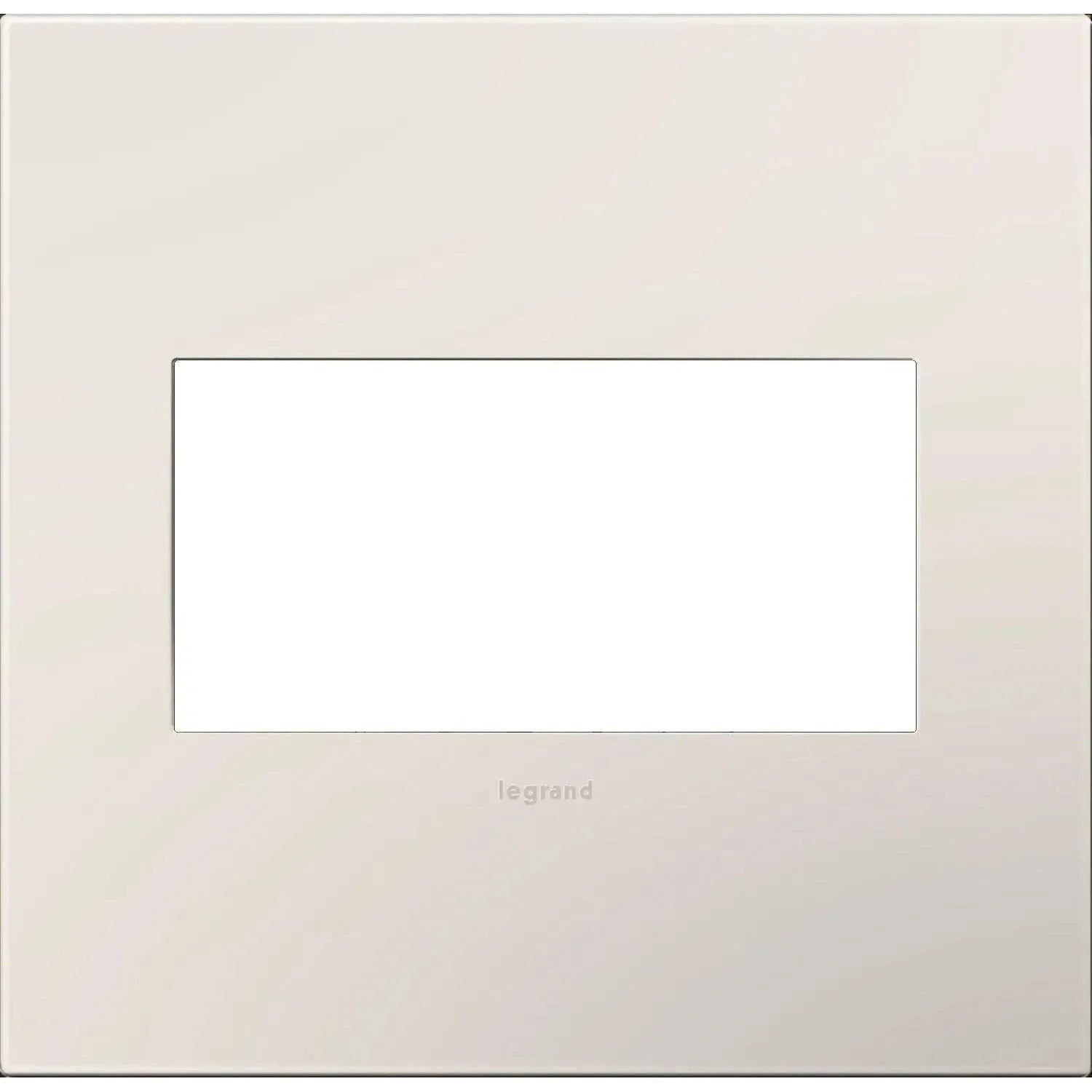 Legrand - adorne® Plastic Two-Gang Screwless Wall Plate - AWP2GLA4 | Montreal Lighting & Hardware