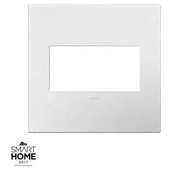 Legrand - adorne® Plastic Two-Gang Screwless Wall Plate - AWP2GWHW10 | Montreal Lighting & Hardware