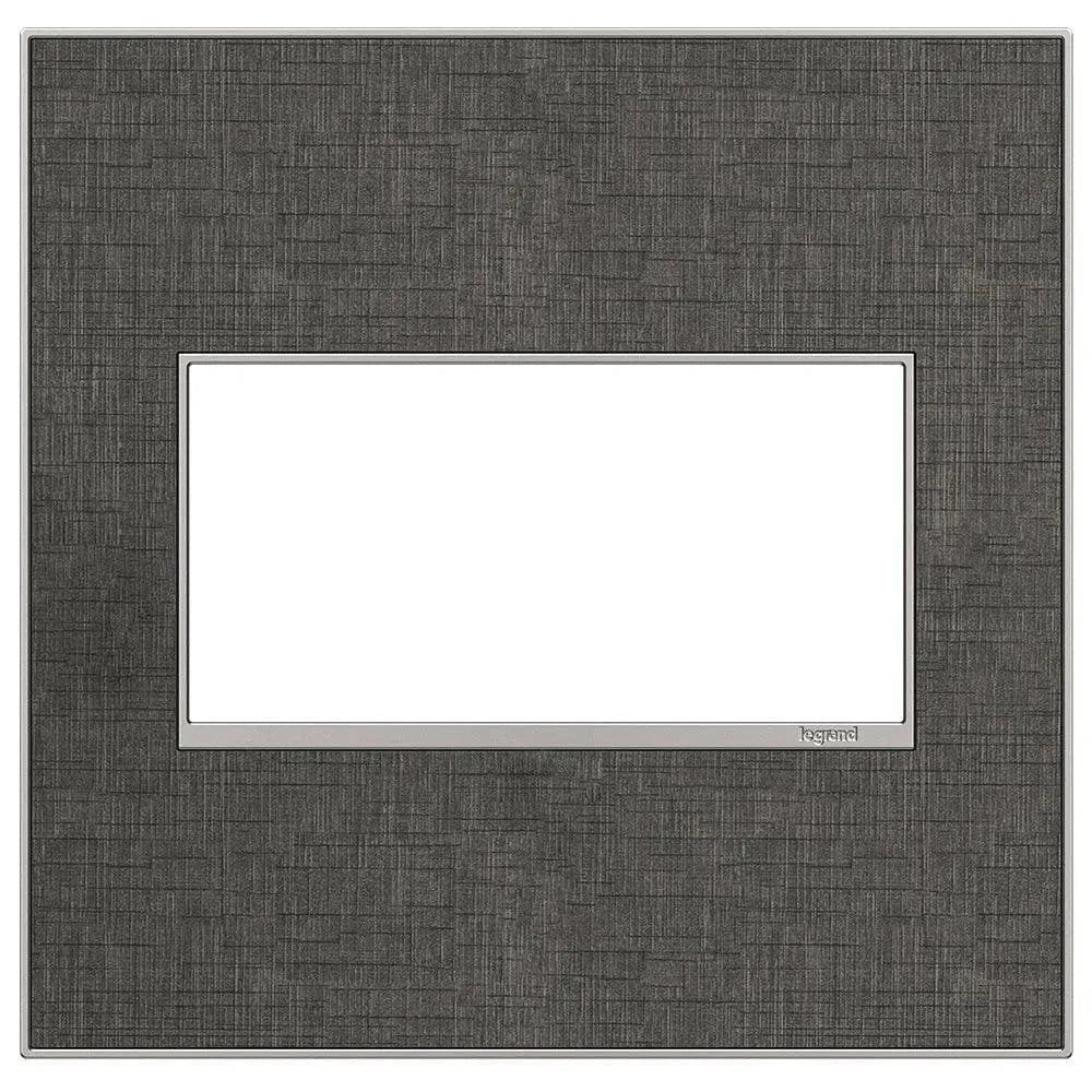 Legrand - adorne® Real Materials Two-Gang Screwless Wall Plate - AWM2GSL4 | Montreal Lighting & Hardware