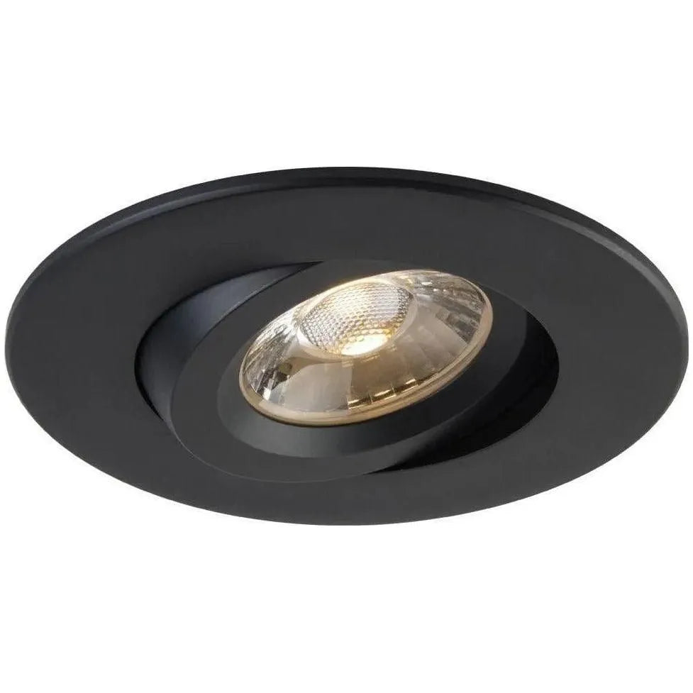 Liteline - LUNA 4 Round Gimbal - RA4-12G-DTW-90BK | Montreal Lighting & Hardware