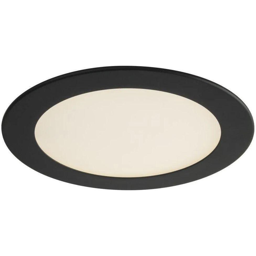 Liteline - SlimLED Classic 6" Round - SLM6-27-BK | Montreal Lighting & Hardware