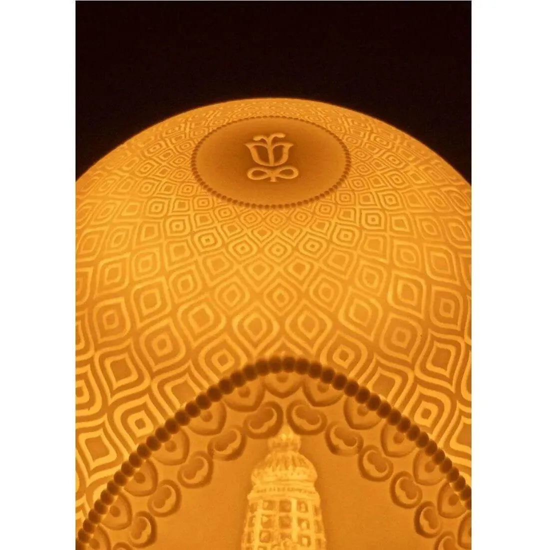 Lladro - Lord Balaji Dome Table Lamp - 1024281 | Montreal Lighting & Hardware